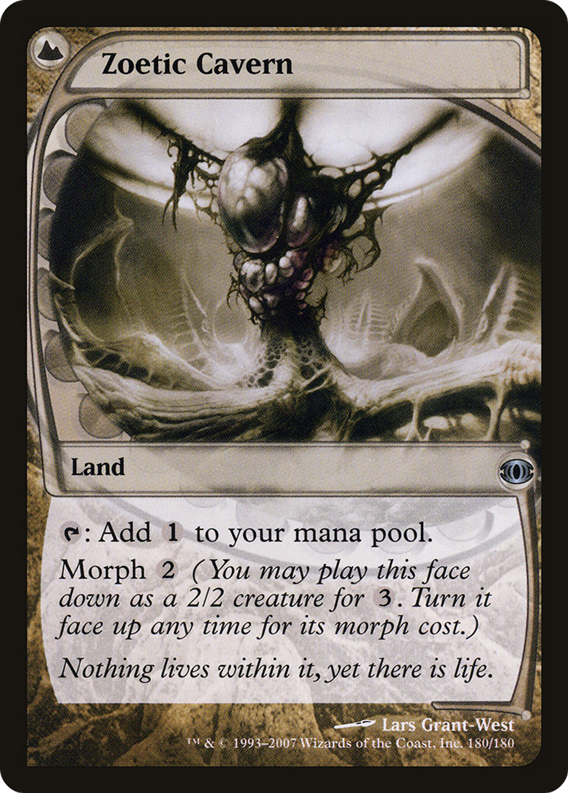 Caverne zoécite — Future Sight — Magic: The Gathering