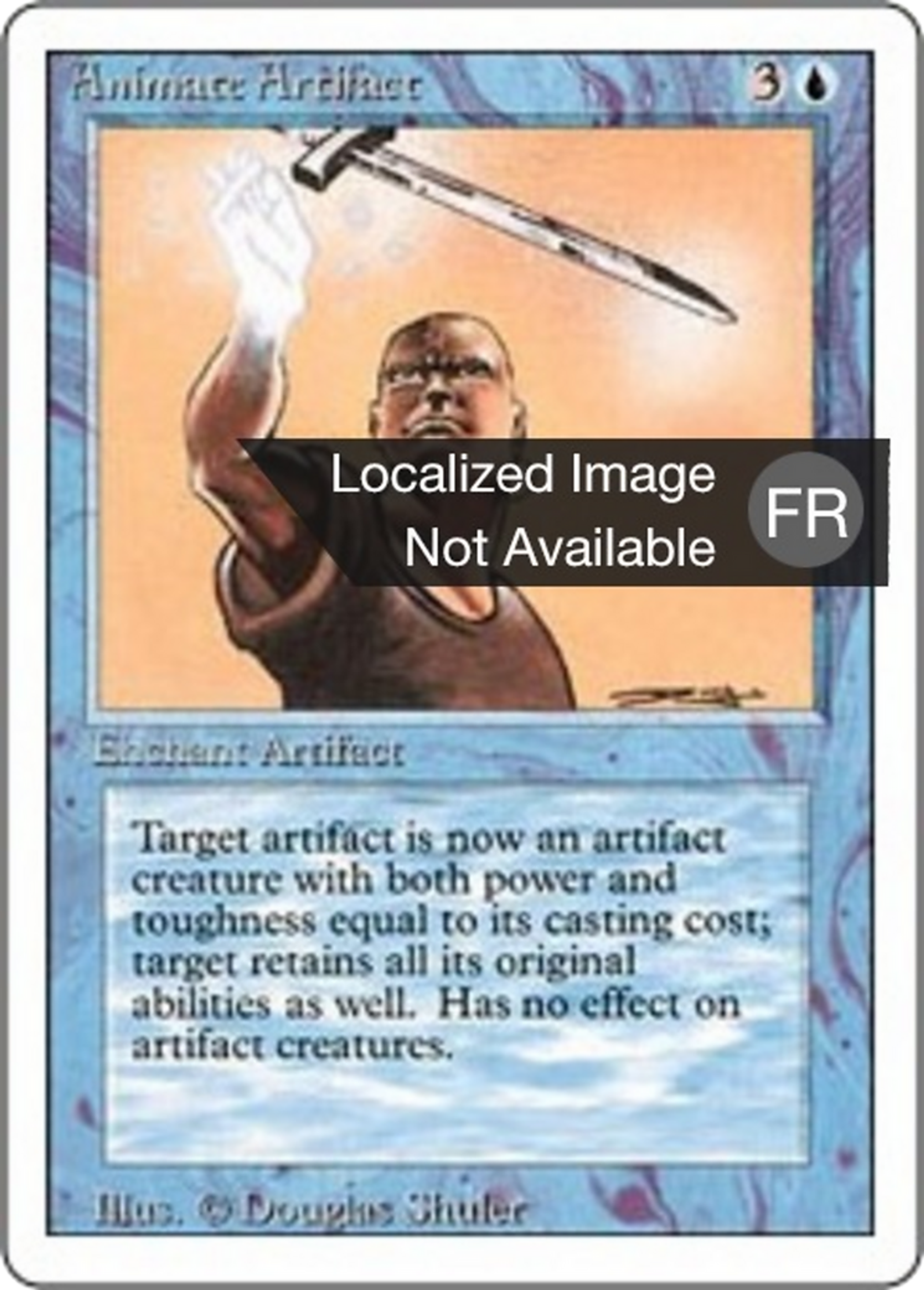 Animation d'artefact — Foreign White Border — Magic: The Gathering