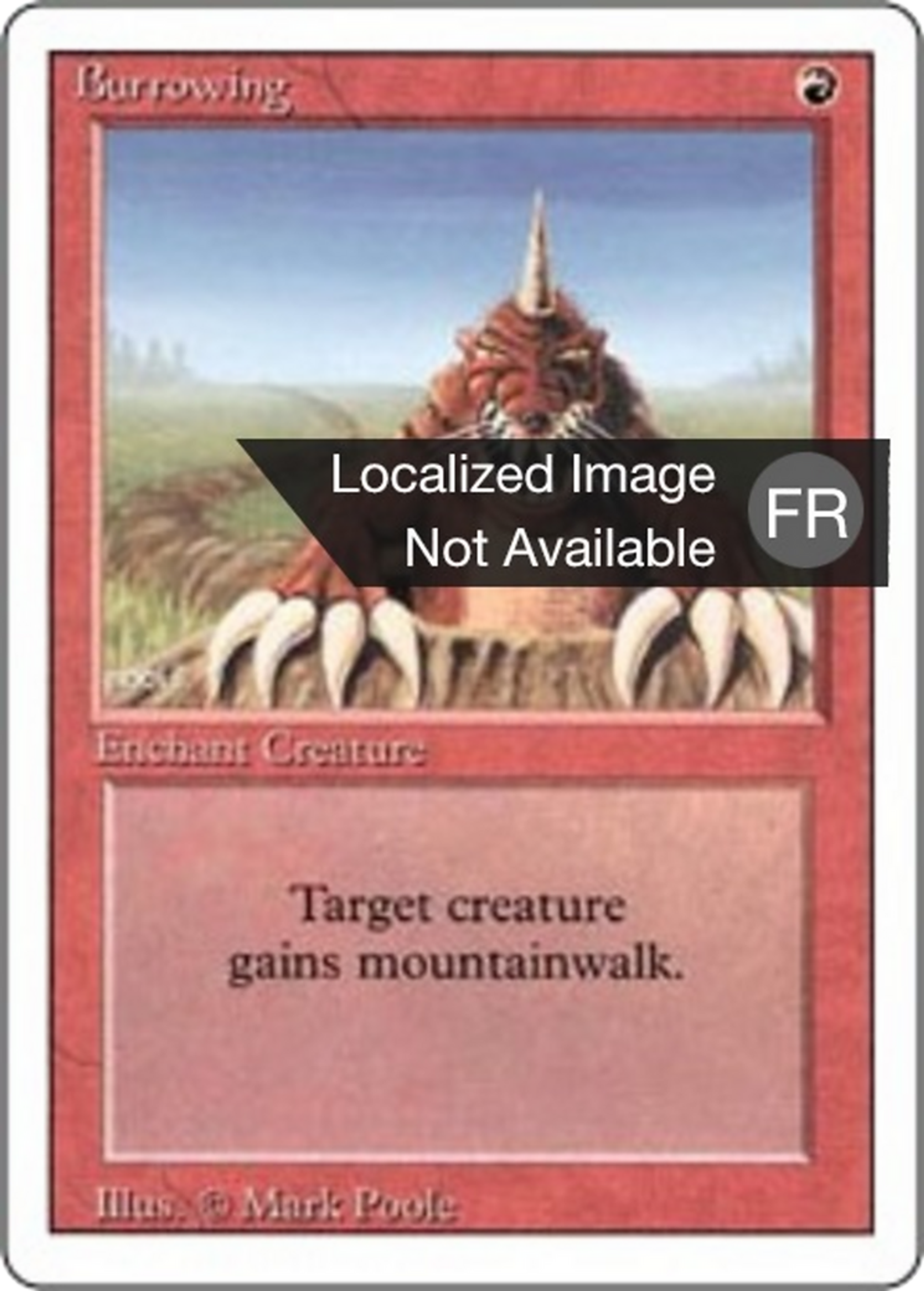 Fouisseur — Foreign White Border — Magic: The Gathering
