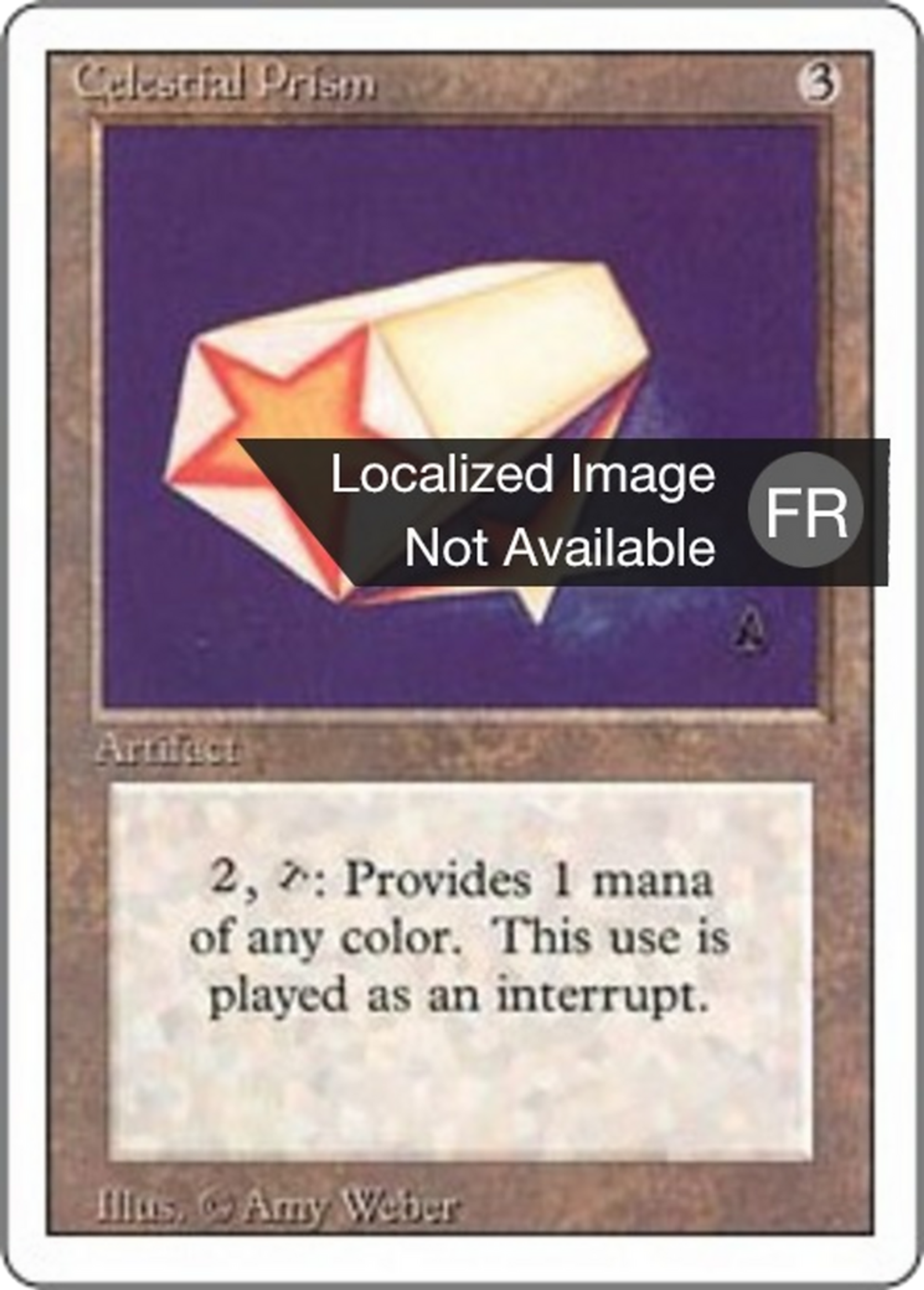 Prisme céleste — Foreign White Border — Magic: The Gathering