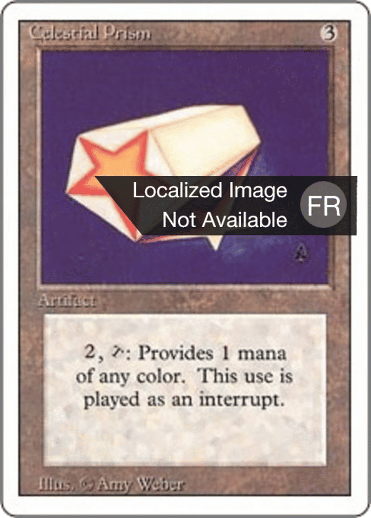 Celestial Prism — Foreign White Border — Magic: The Gathering