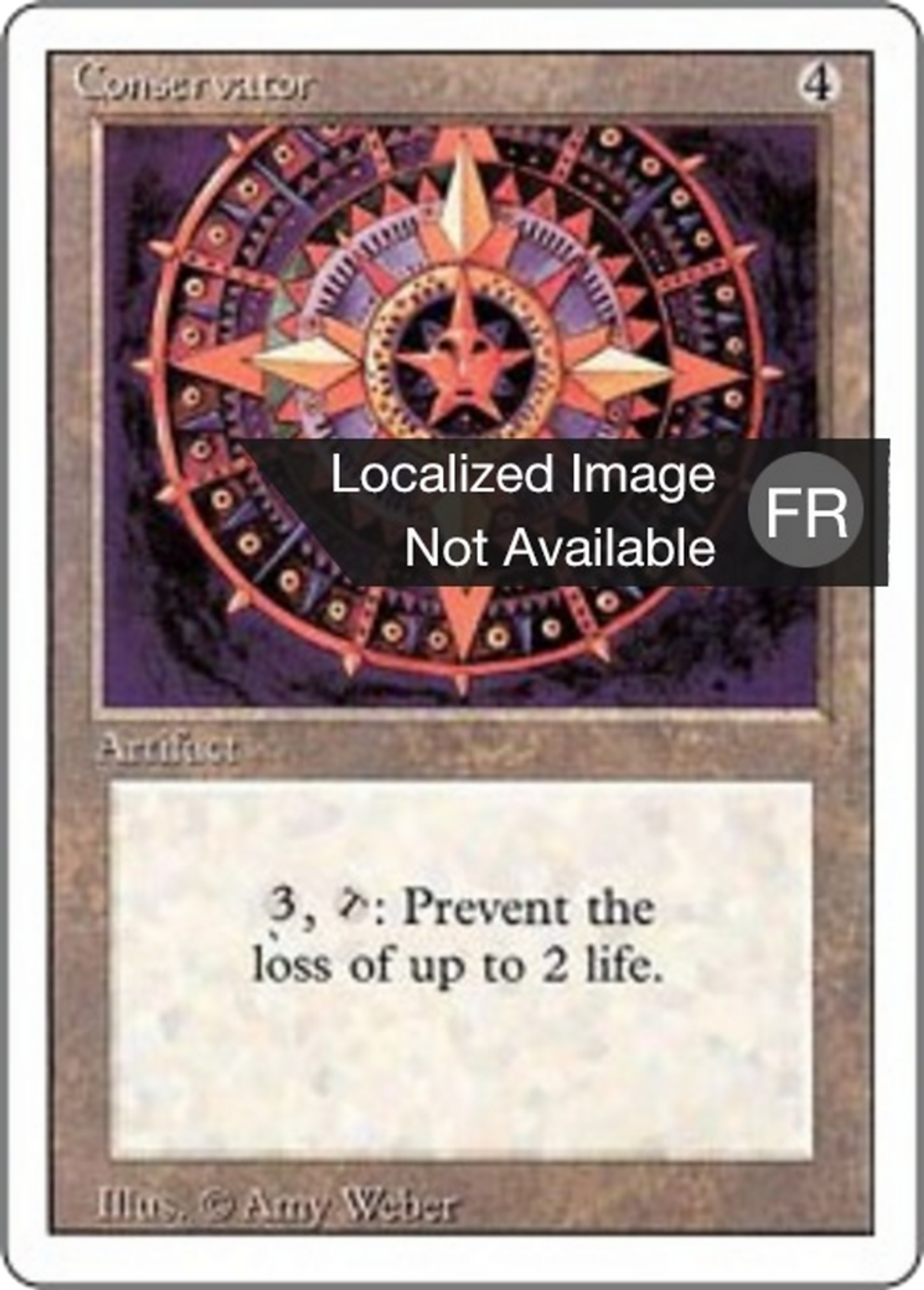 Conservator — Foreign White Border — Magic: The Gathering