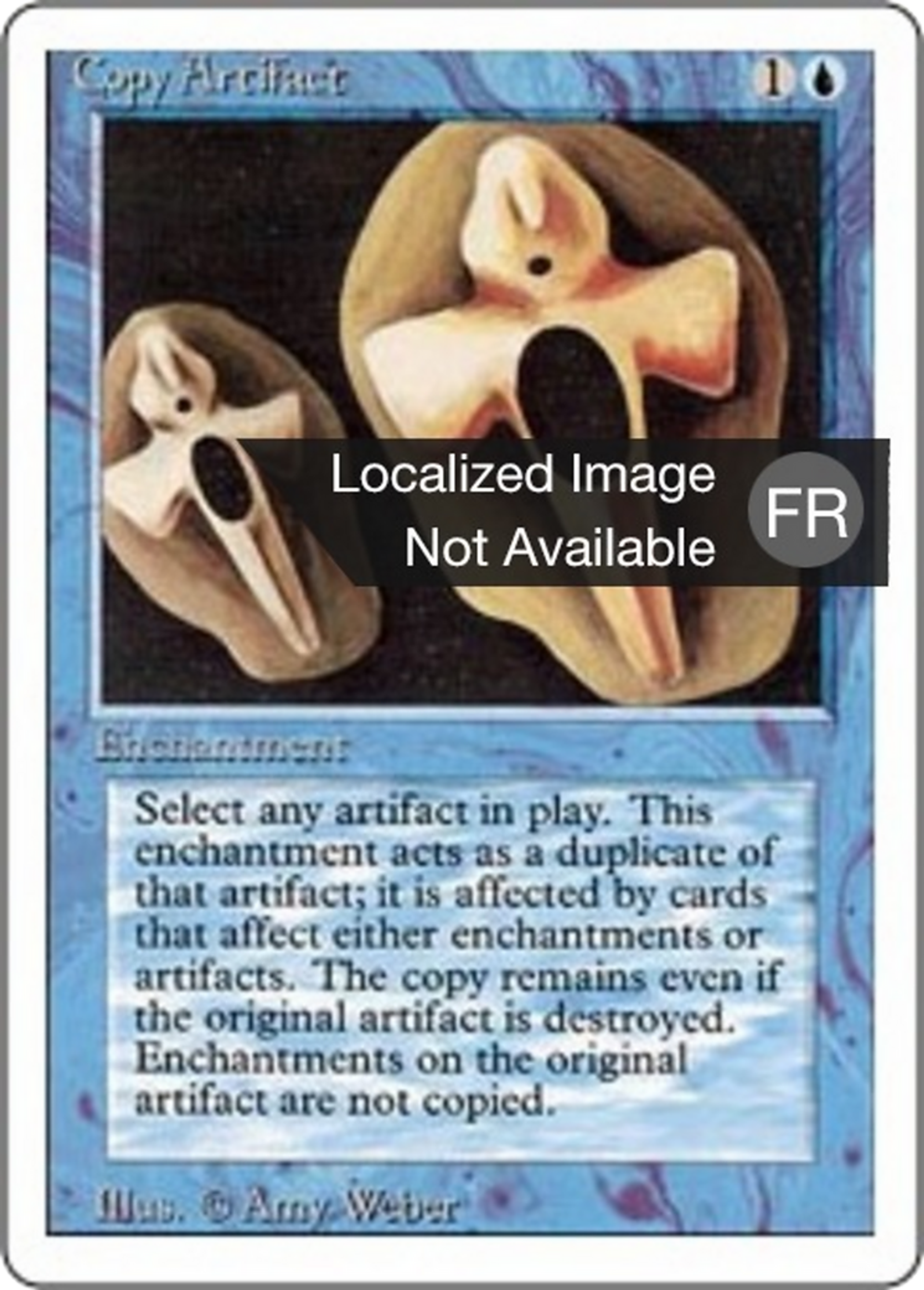 Copy Artifact — Foreign White Border — Magic: The Gathering