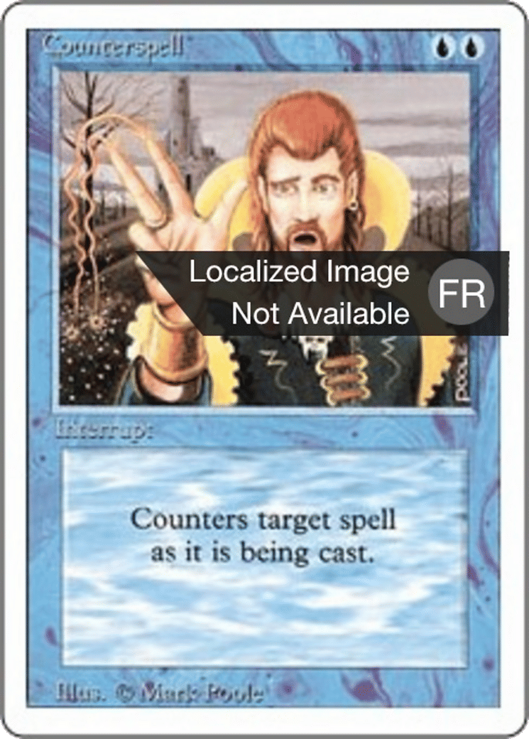 Contresort — Foreign White Border — Magic: The Gathering
