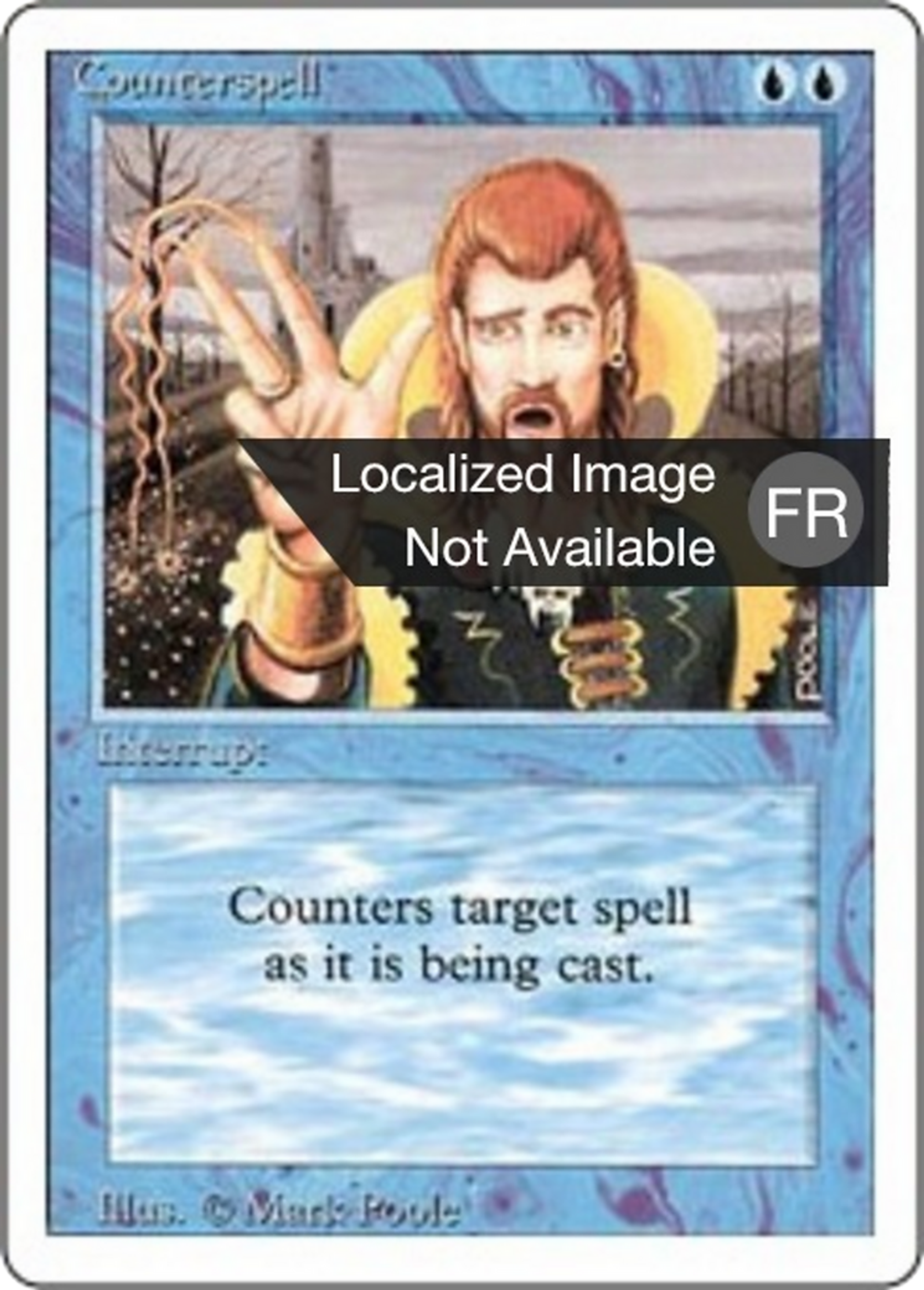 Counterspell — Foreign White Border — Magic: The Gathering