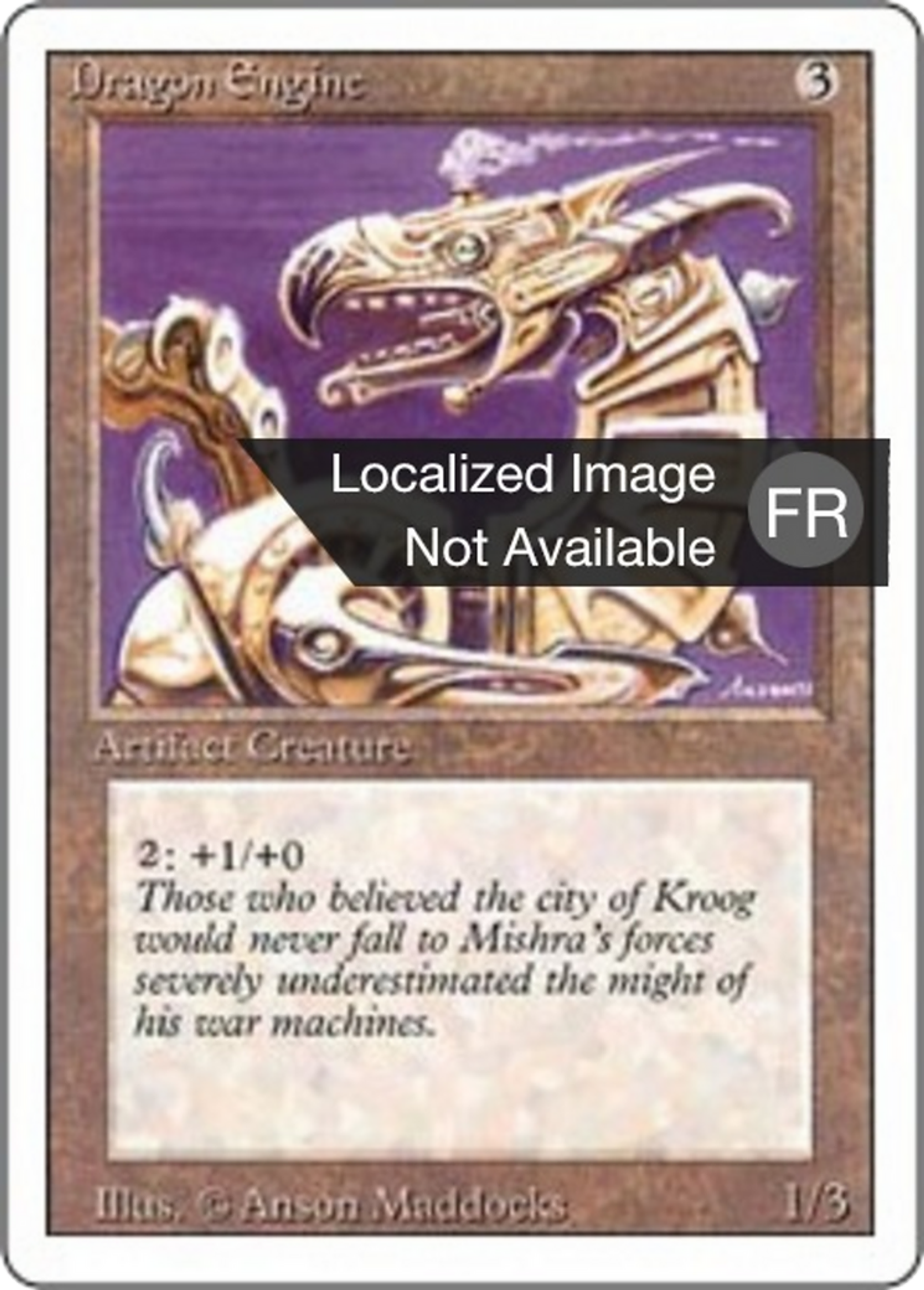 Dragon Engine — Foreign White Border — Magic: The Gathering
