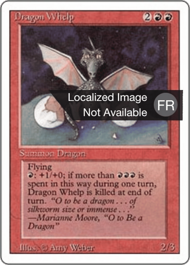 Dragonnet — Foreign White Border — Magic: The Gathering