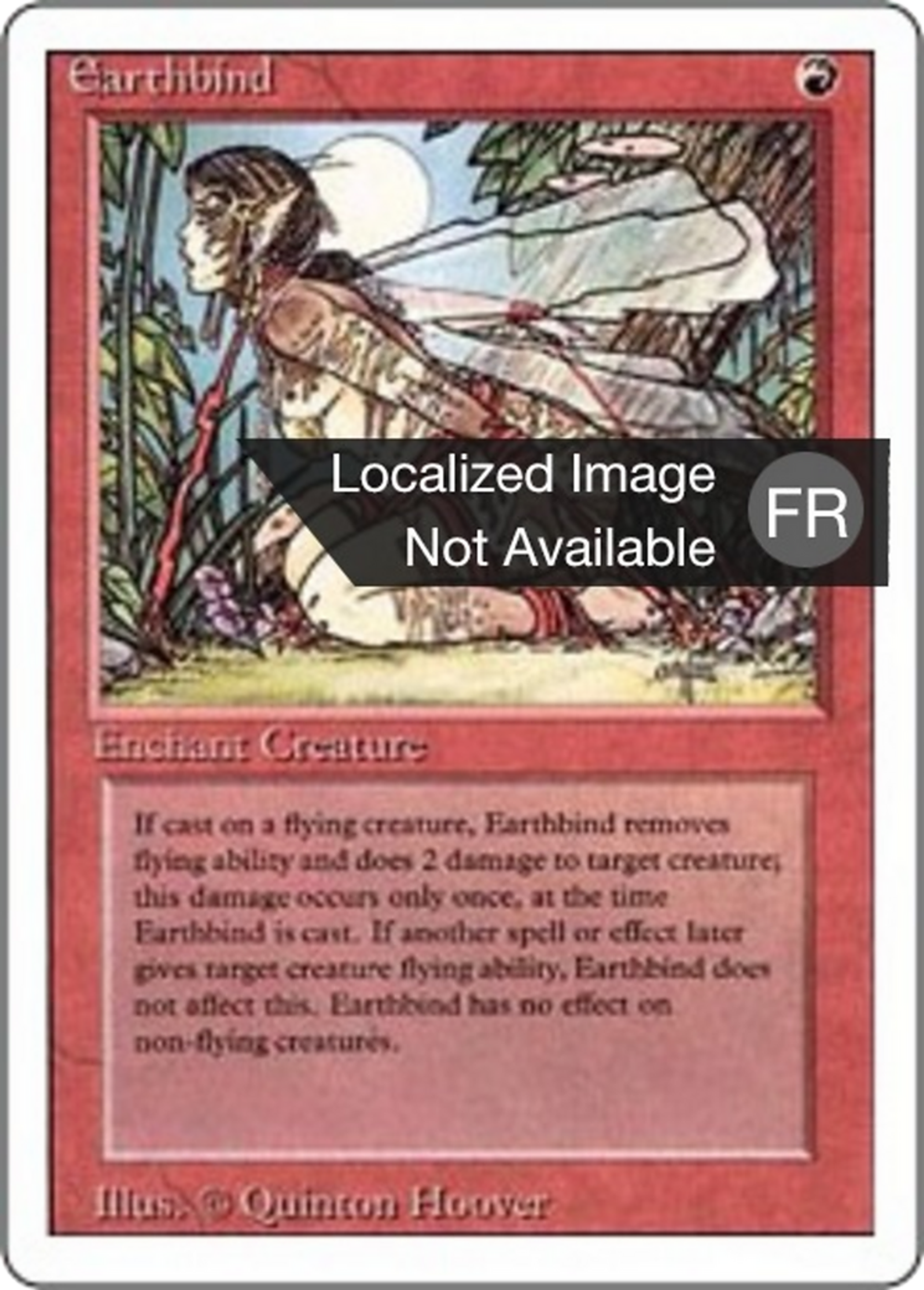 Entrave chtonienne — Foreign White Border — Magic: The Gathering