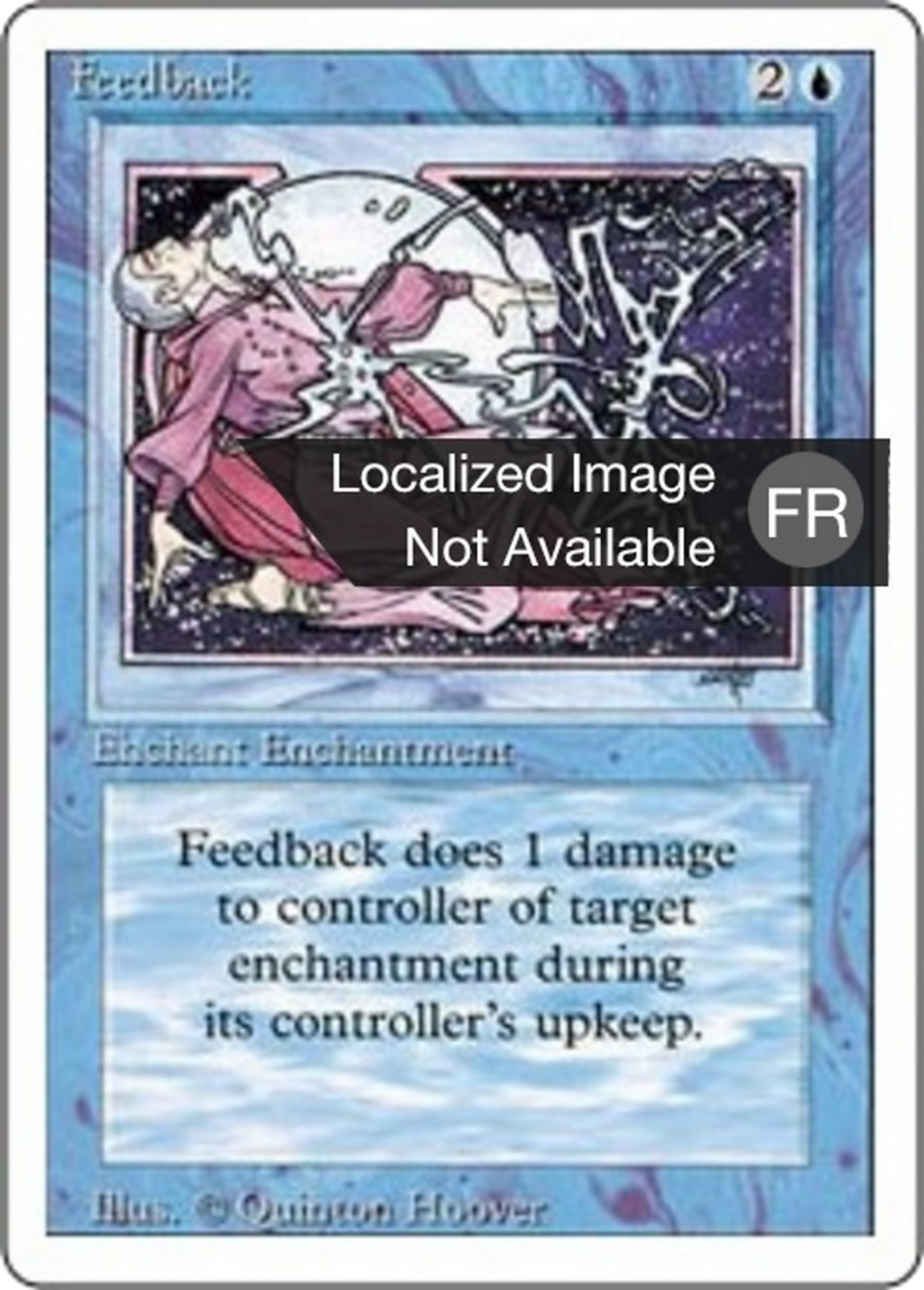 Rétroaction — Foreign White Border — Magic: The Gathering