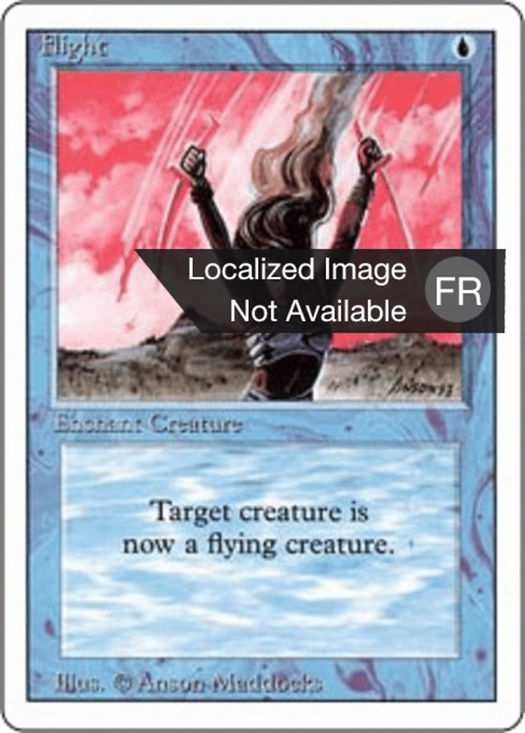 Flight — Foreign White Border — Magic: The Gathering