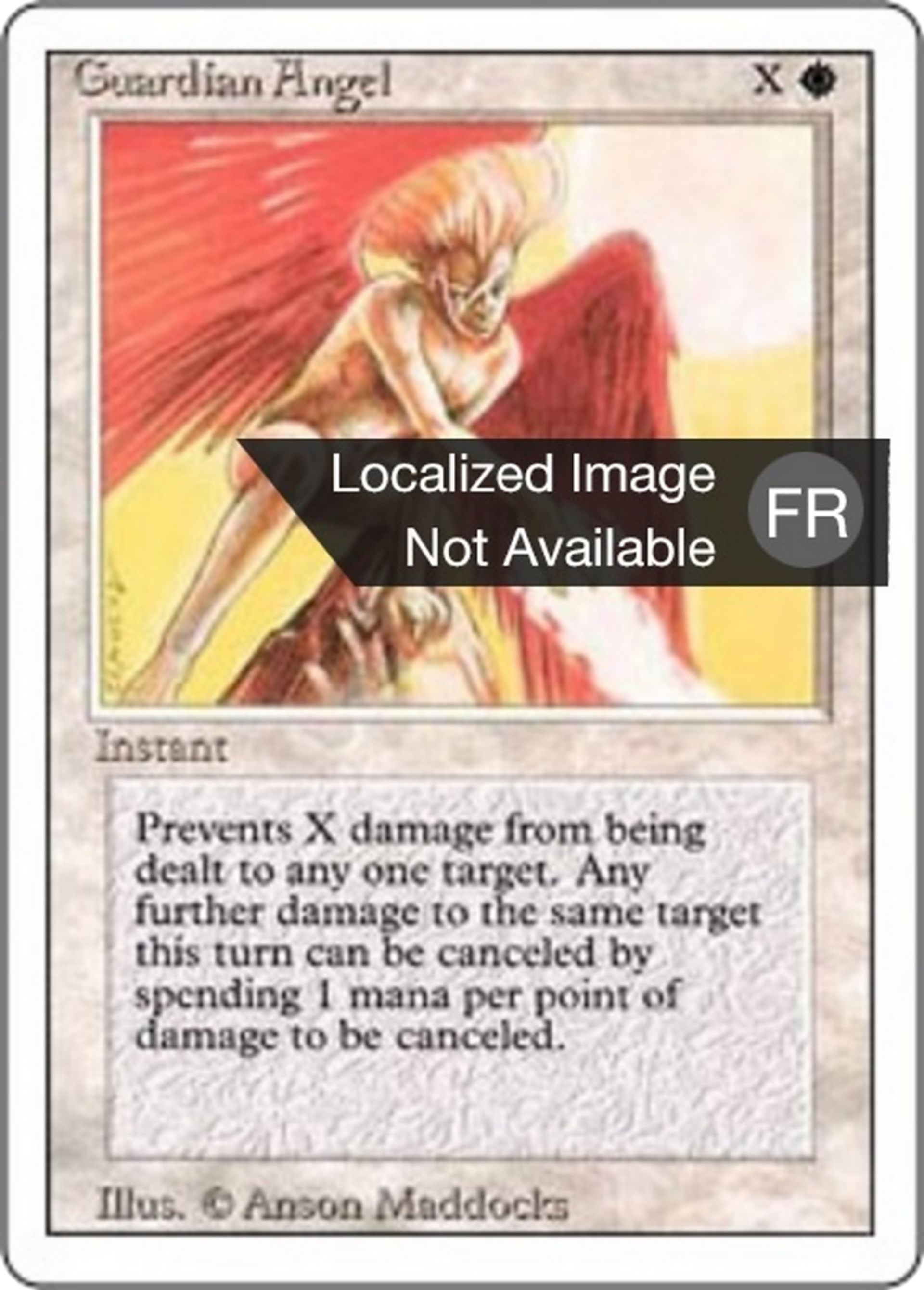 Guardian Angel — Foreign White Border — Magic: The Gathering