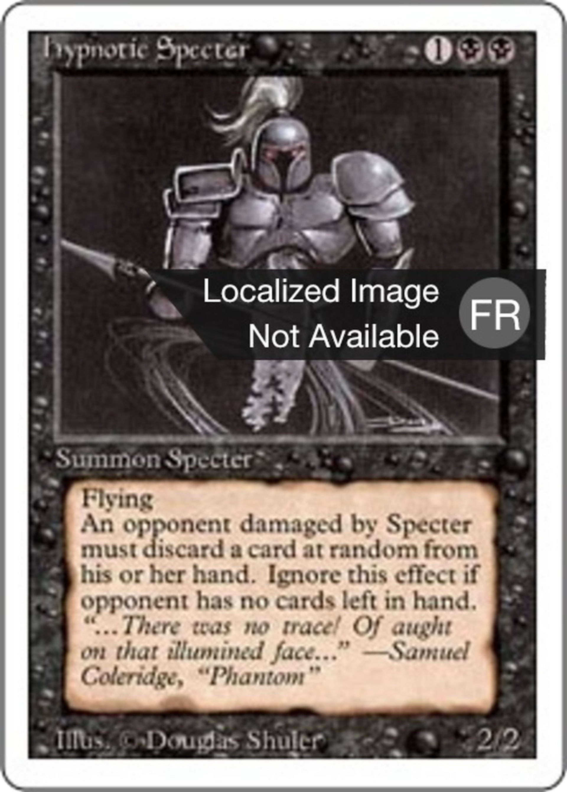 Spectre hypnotiseur — Foreign White Border — Magic: The Gathering