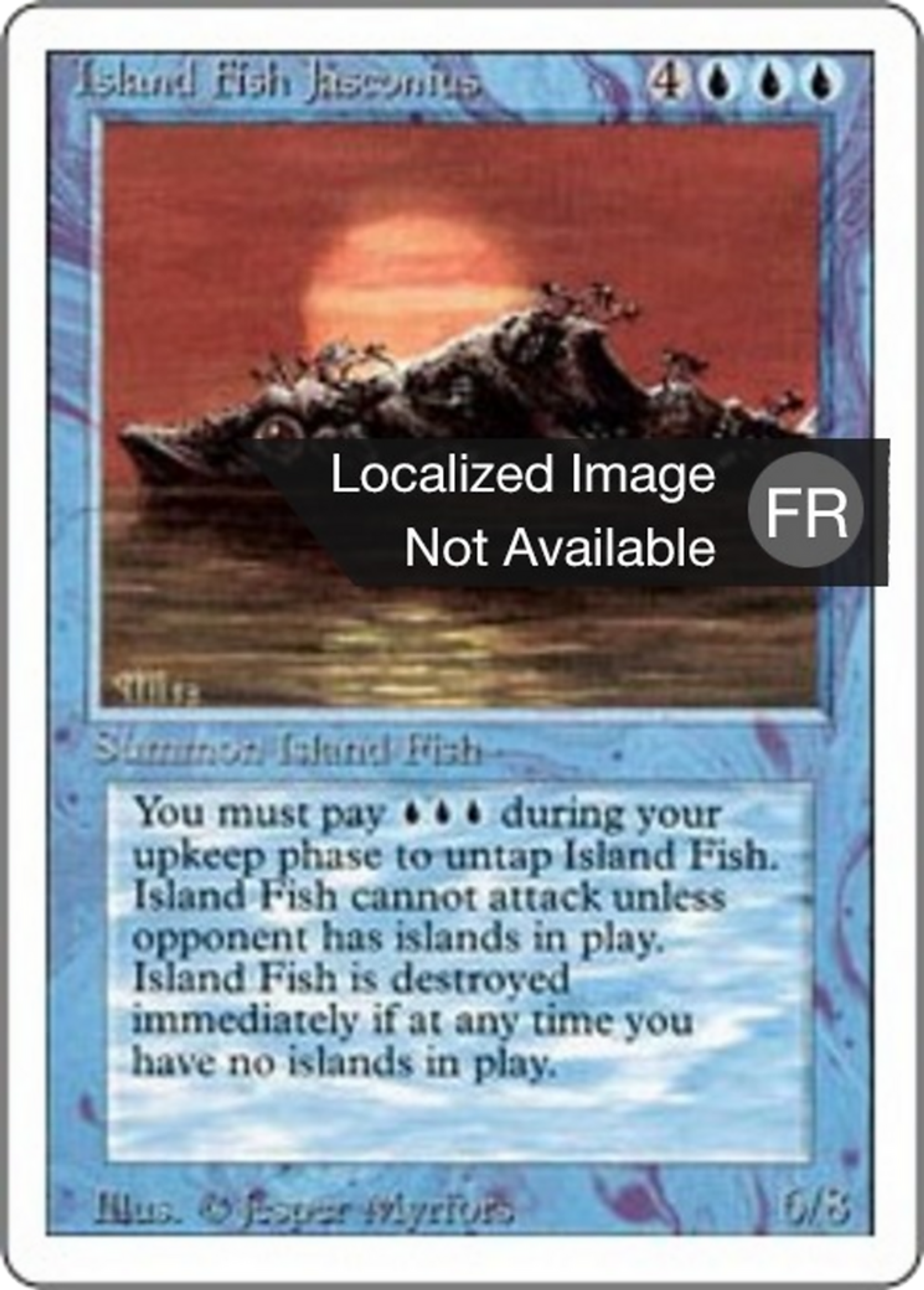 Ile-poisson Seyidna yûnûs — Foreign White Border — Magic: The Gathering