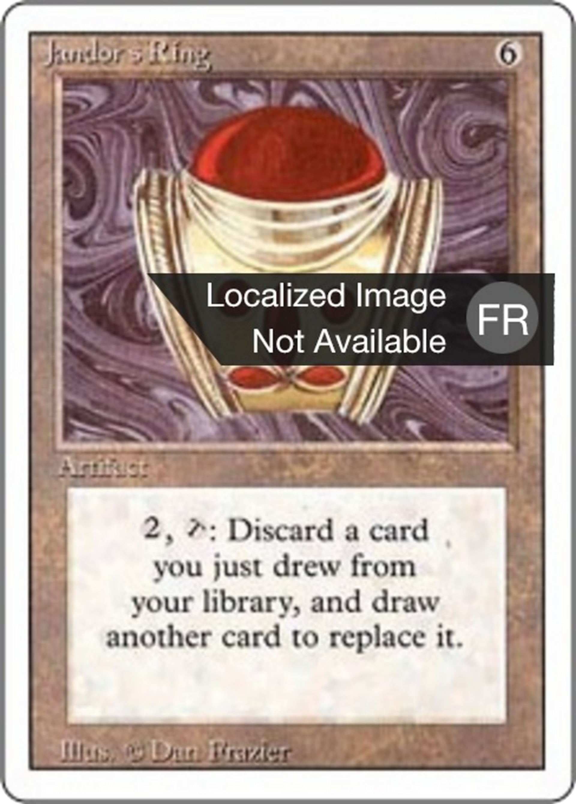 Jandor's Ring — Foreign White Border — Magic: The Gathering
