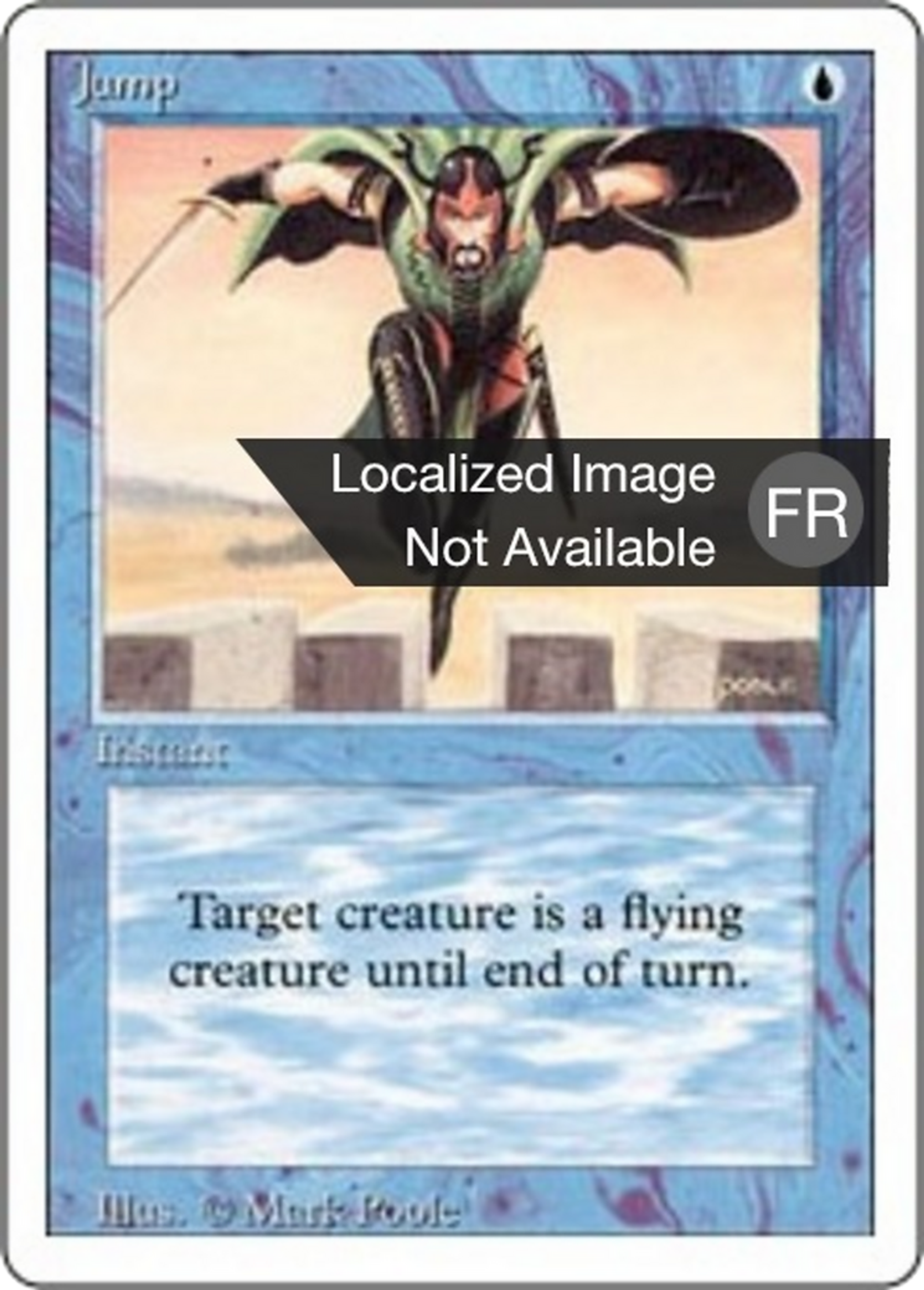 Jump — Foreign White Border — Magic: The Gathering