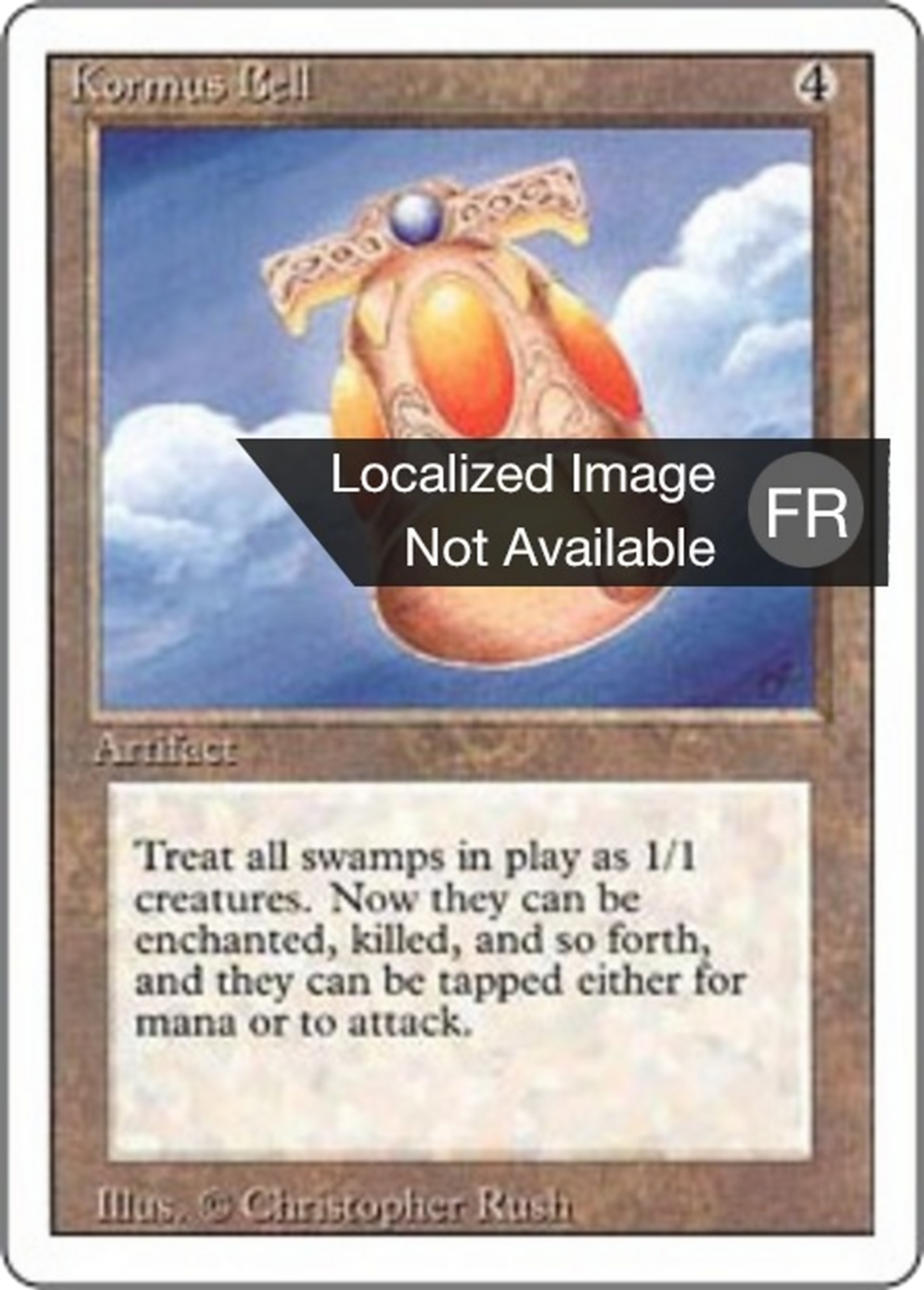 Kormus Bell — Foreign White Border — Magic: The Gathering