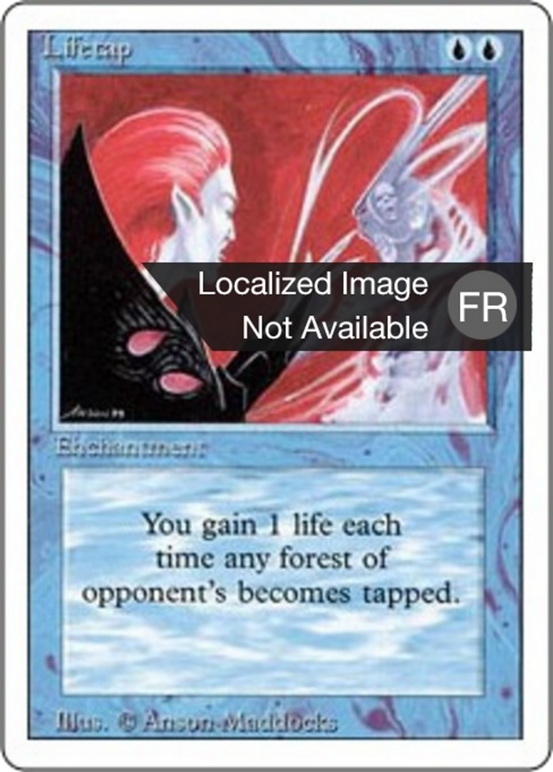 Lifetap — Foreign White Border — Magic: The Gathering
