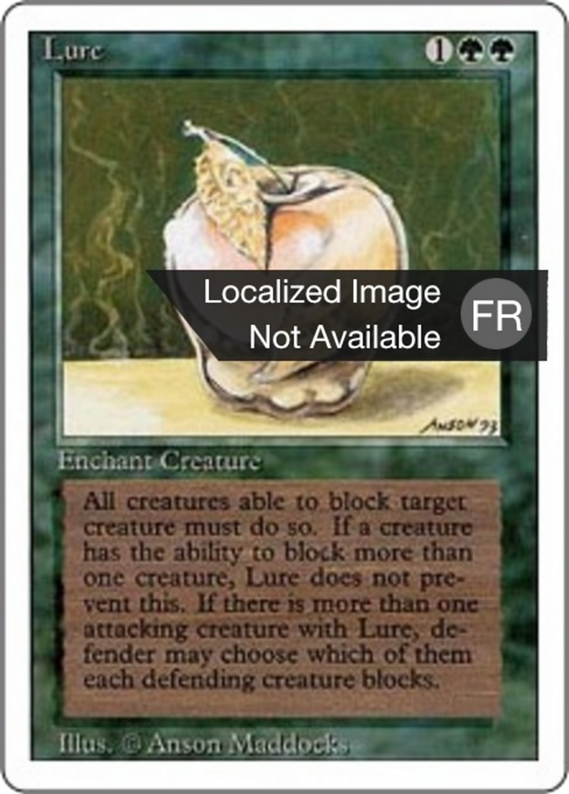 Lure — Foreign White Border — Magic: The Gathering