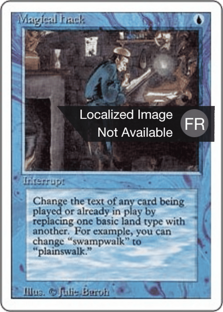 Magical Hack — Foreign White Border — Magic: The Gathering