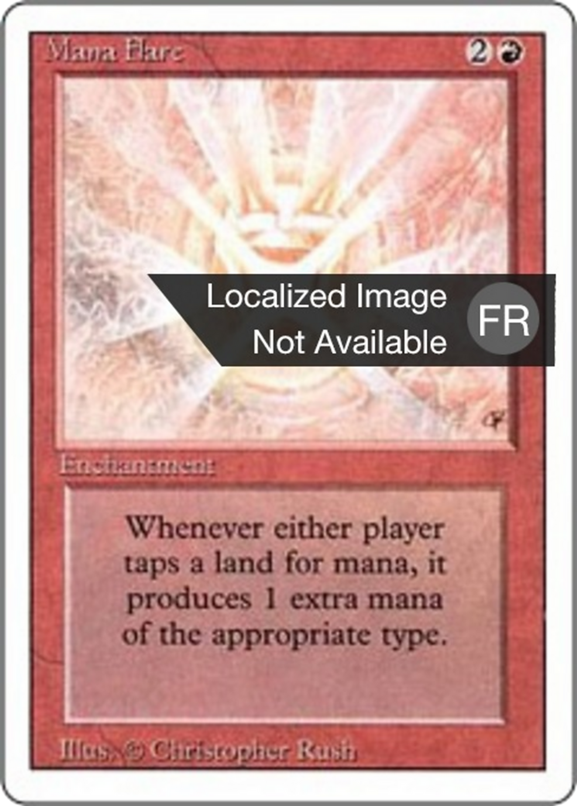 Mana Flare — Foreign White Border — Magic: The Gathering
