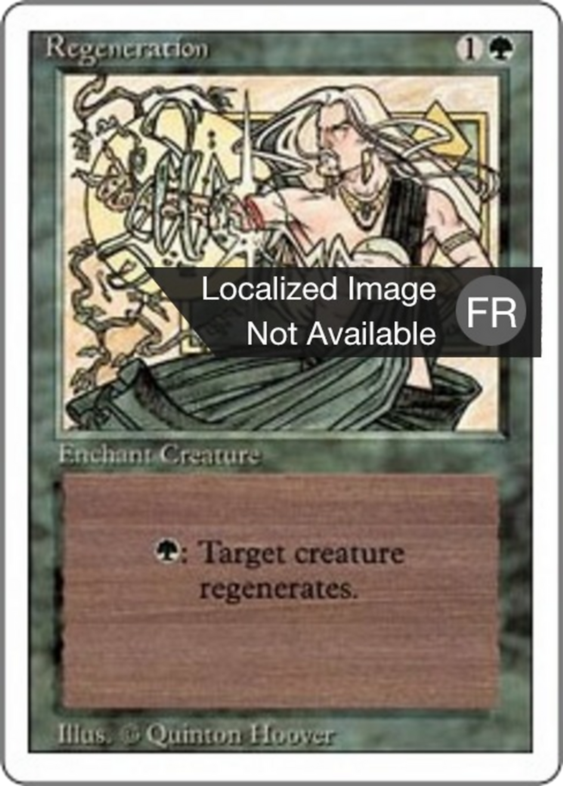 Regeneration — Foreign White Border — Magic: The Gathering
