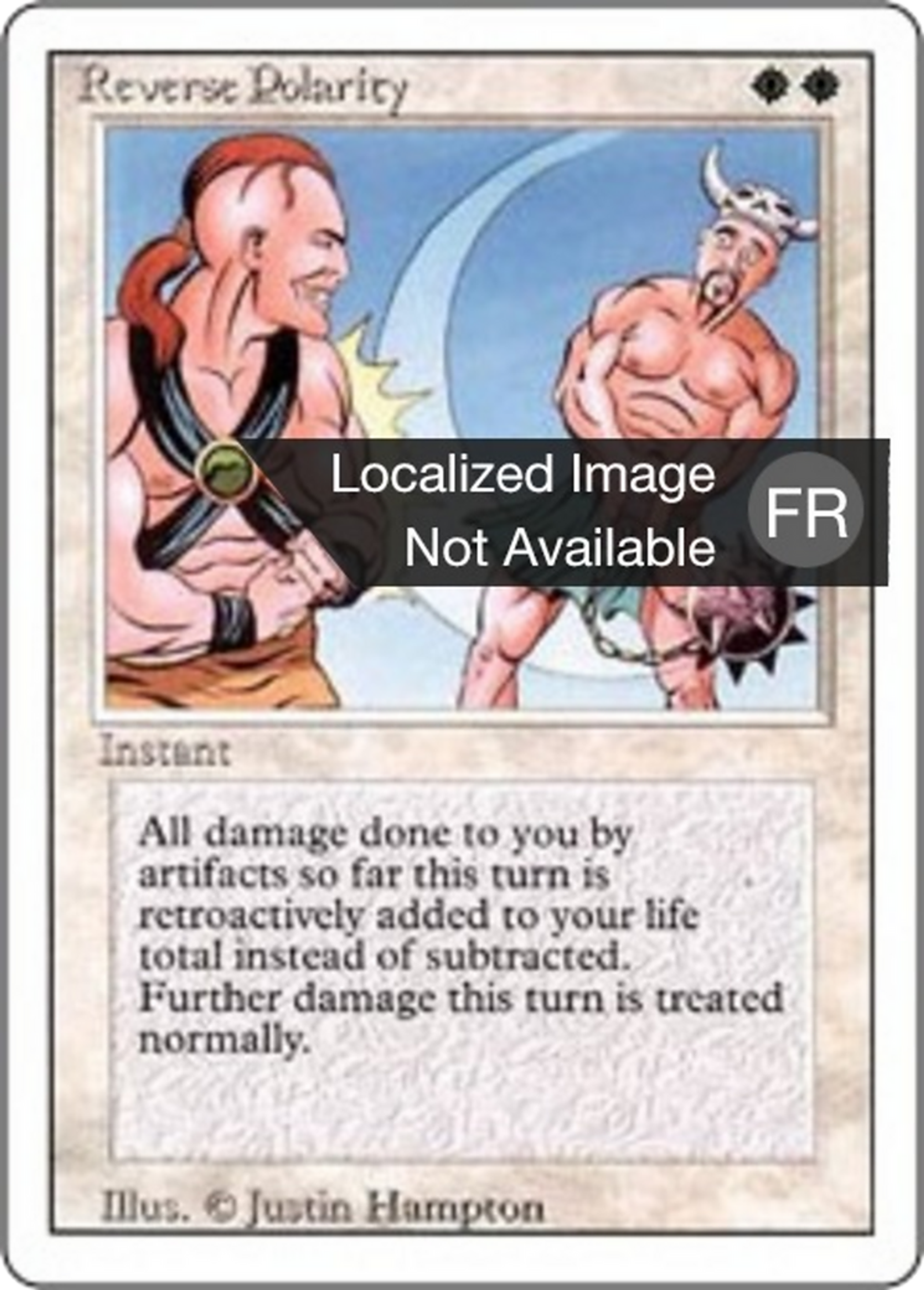 Inversion de polarité — Foreign White Border — Magic: The Gathering