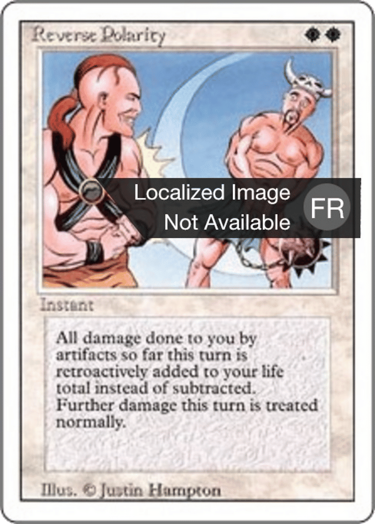 Reverse Polarity — Foreign White Border — Magic: The Gathering