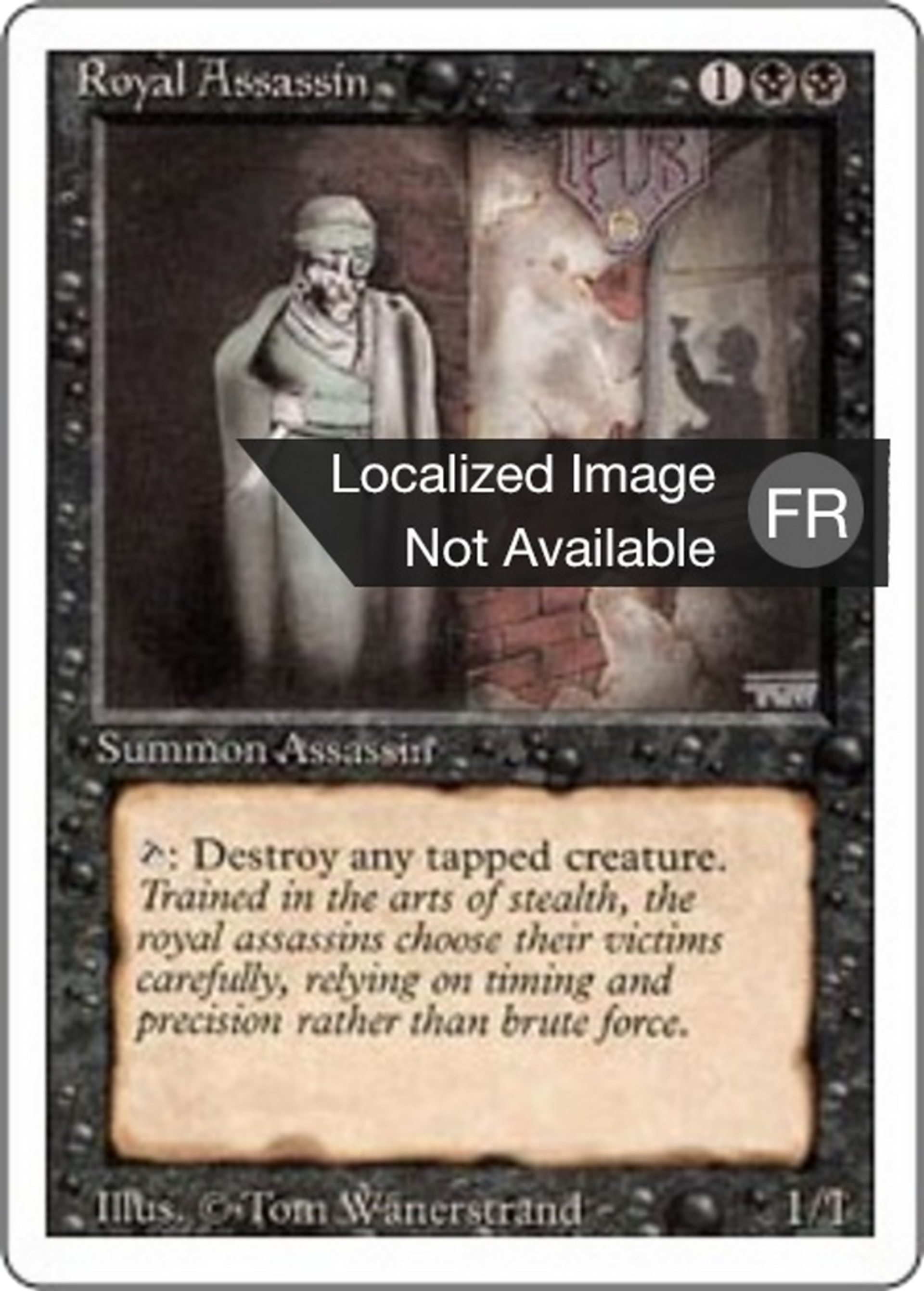 Royal Assassin — Foreign White Border — Magic: The Gathering
