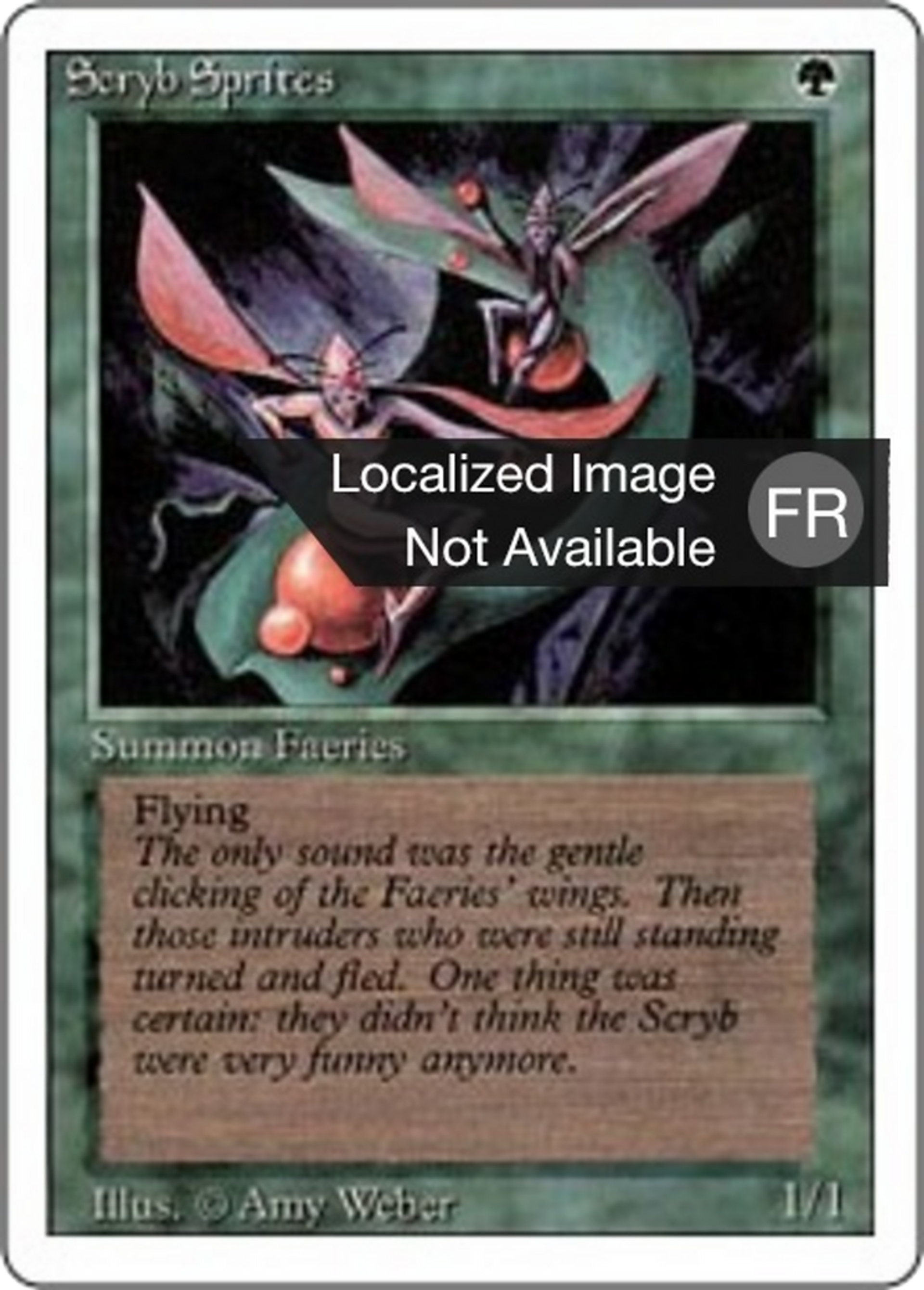 Scryb Sprites — Foreign White Border — Magic: The Gathering