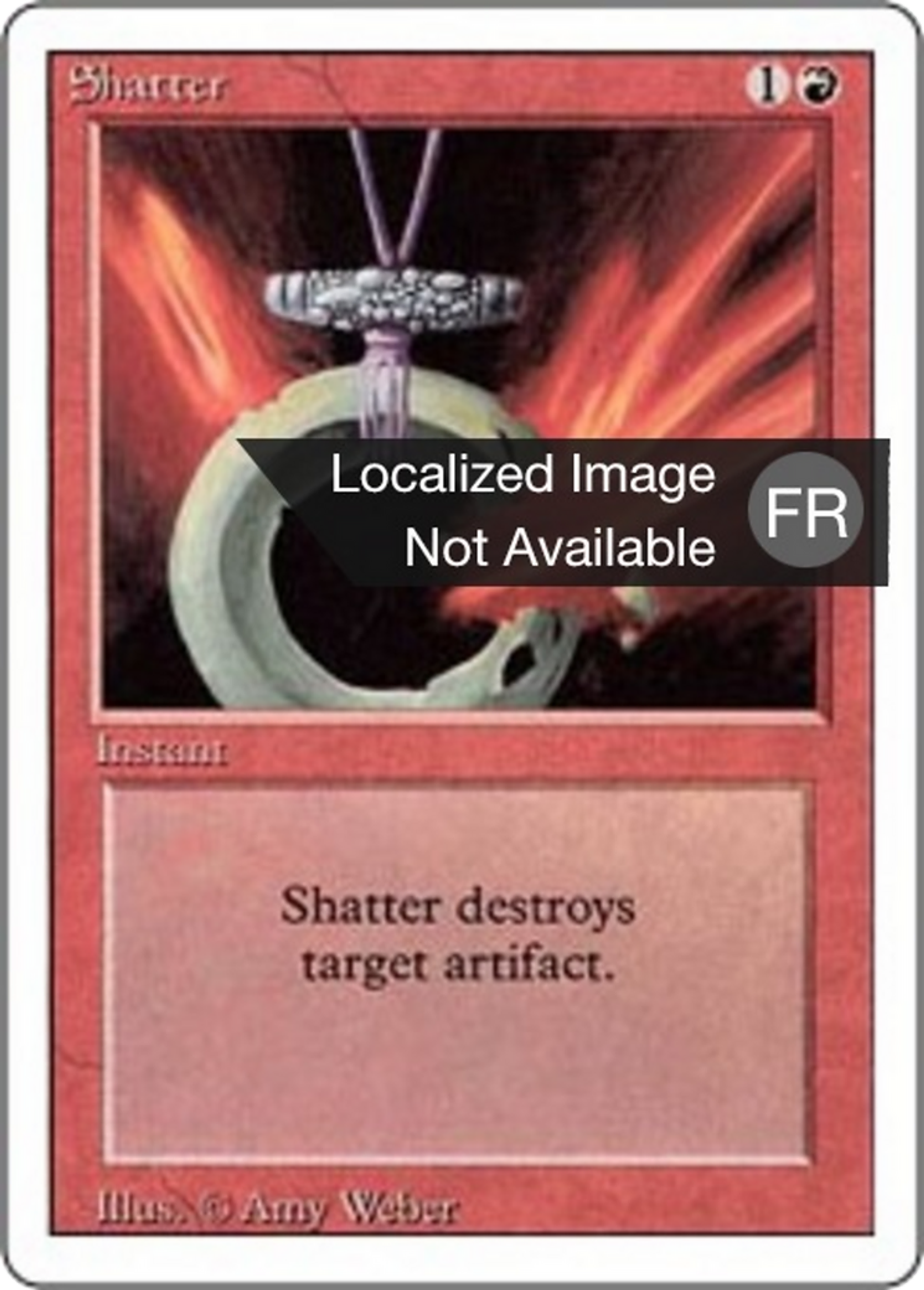 Fracasser — Foreign White Border — Magic: The Gathering