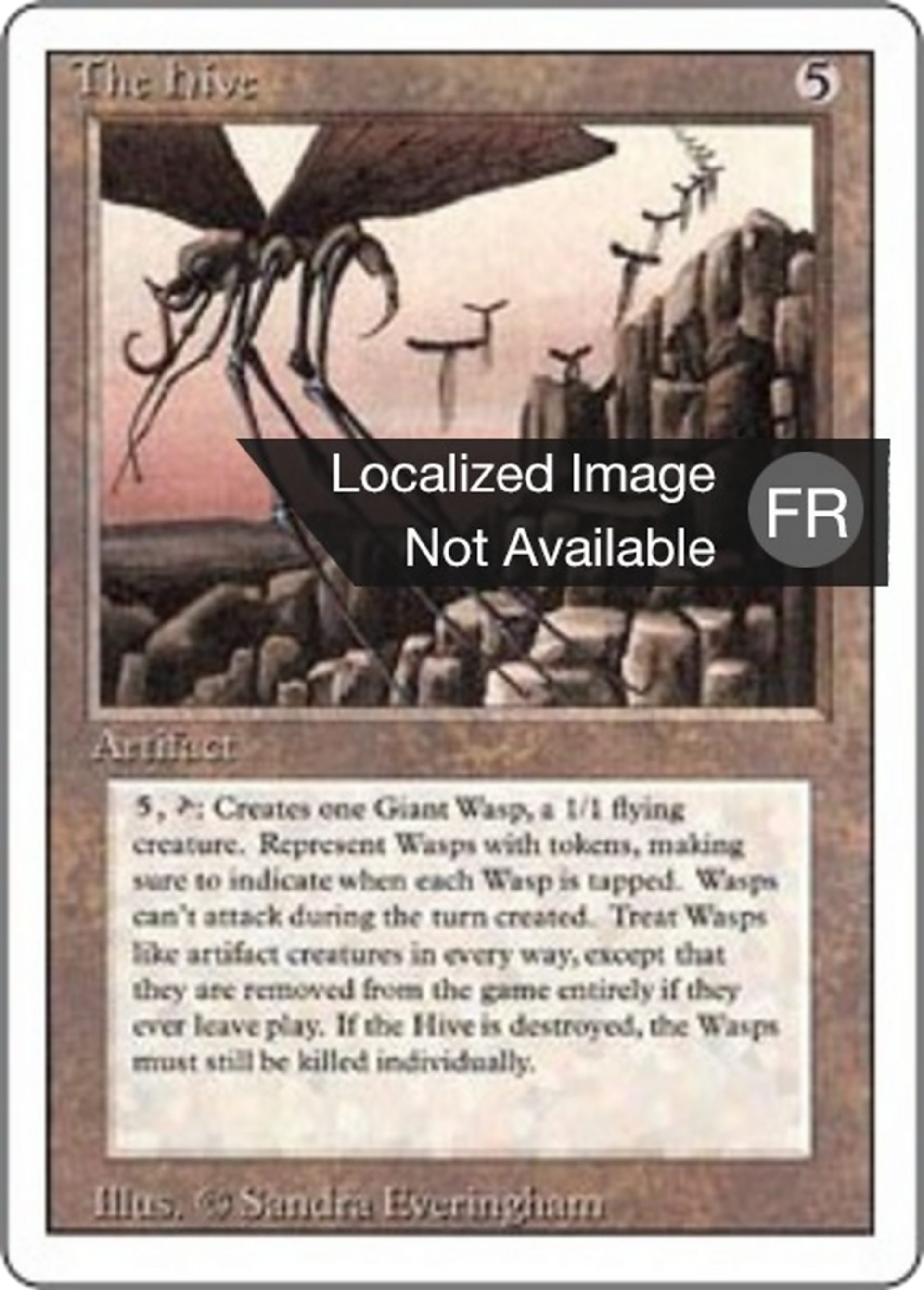 The Hive — Foreign White Border — Magic: The Gathering