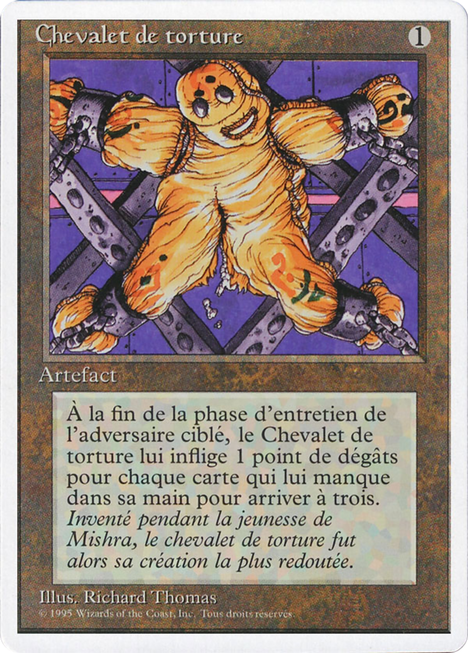 The Rack — Foreign White Border — Magic: The Gathering