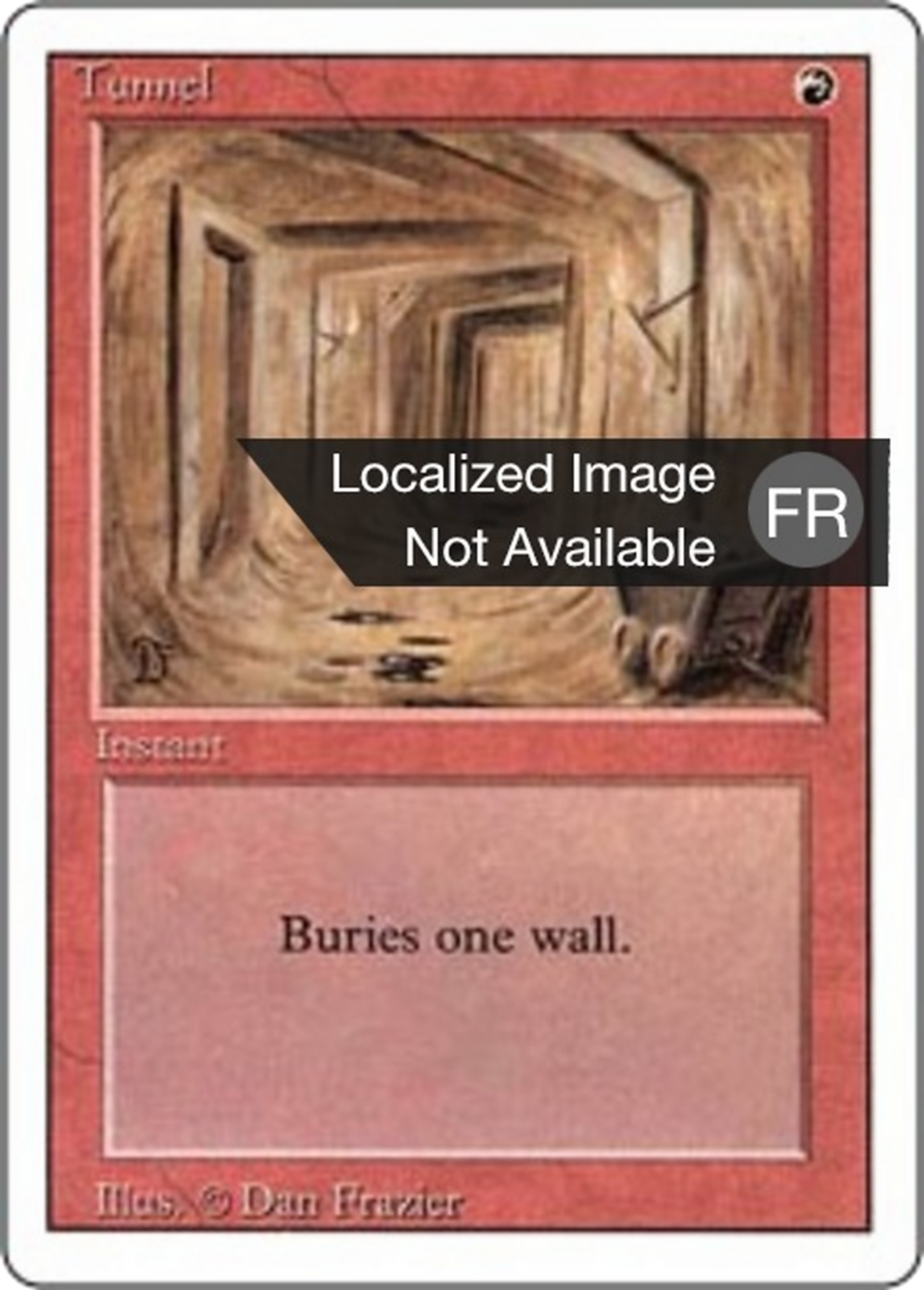 Tunnel — Foreign White Border — Magic: The Gathering
