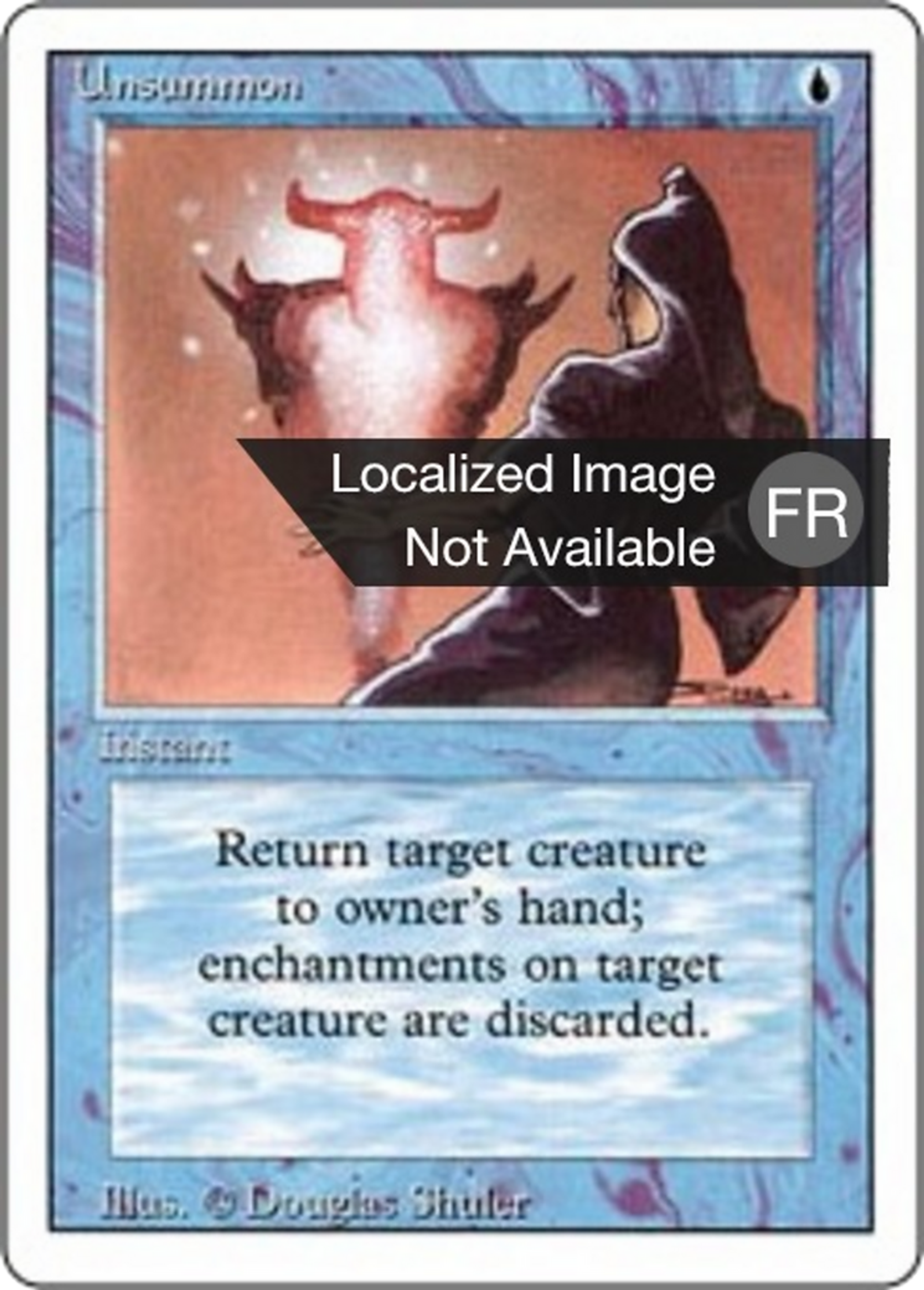 Désinvocation — Foreign White Border — Magic: The Gathering