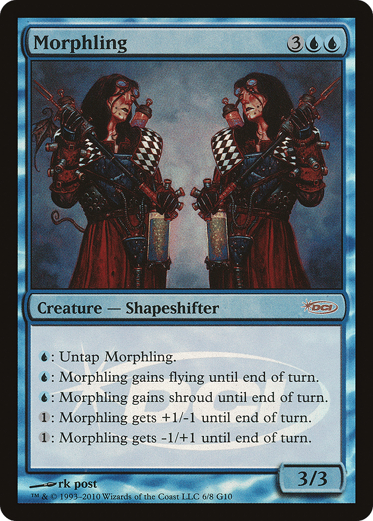 Morphling — Judge Gift Cards 2010 — Magic: The Gathering