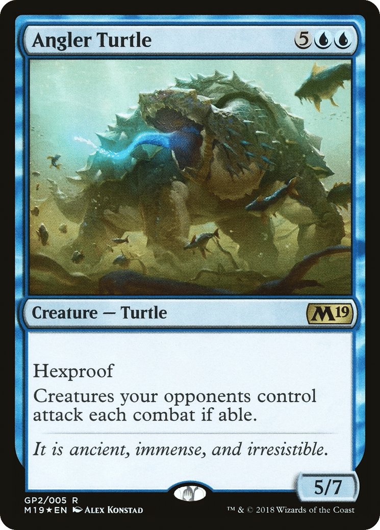 Angler Turtle — M19 Gift Pack — Magic: The Gathering