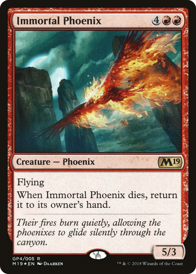 Immortal Phoenix — M19 Gift Pack — Magic: The Gathering