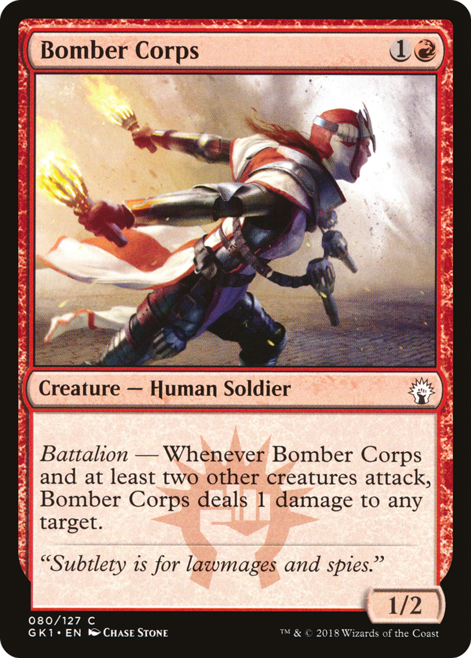 Bomber Corps — GRN Guild Kit — Magic: The Gathering