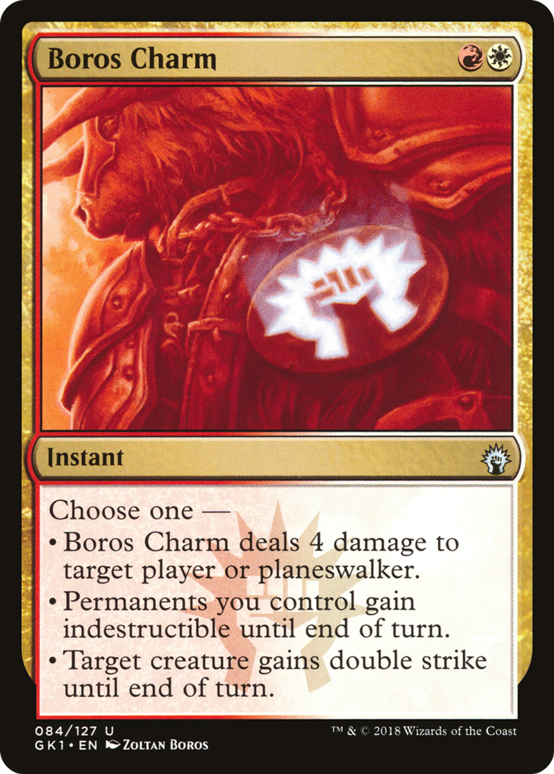 Boros Charm — GRN Guild Kit — Magic: The Gathering