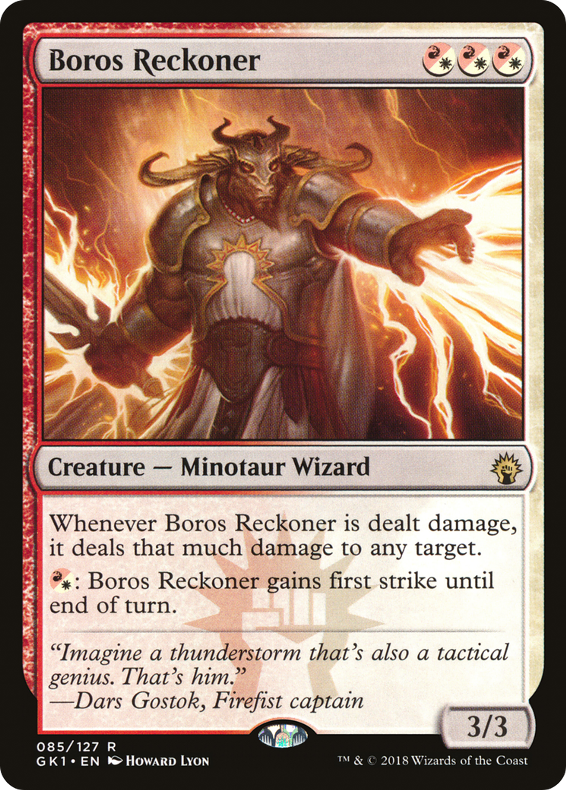 Boros Reckoner — GRN Guild Kit — Magic: The Gathering