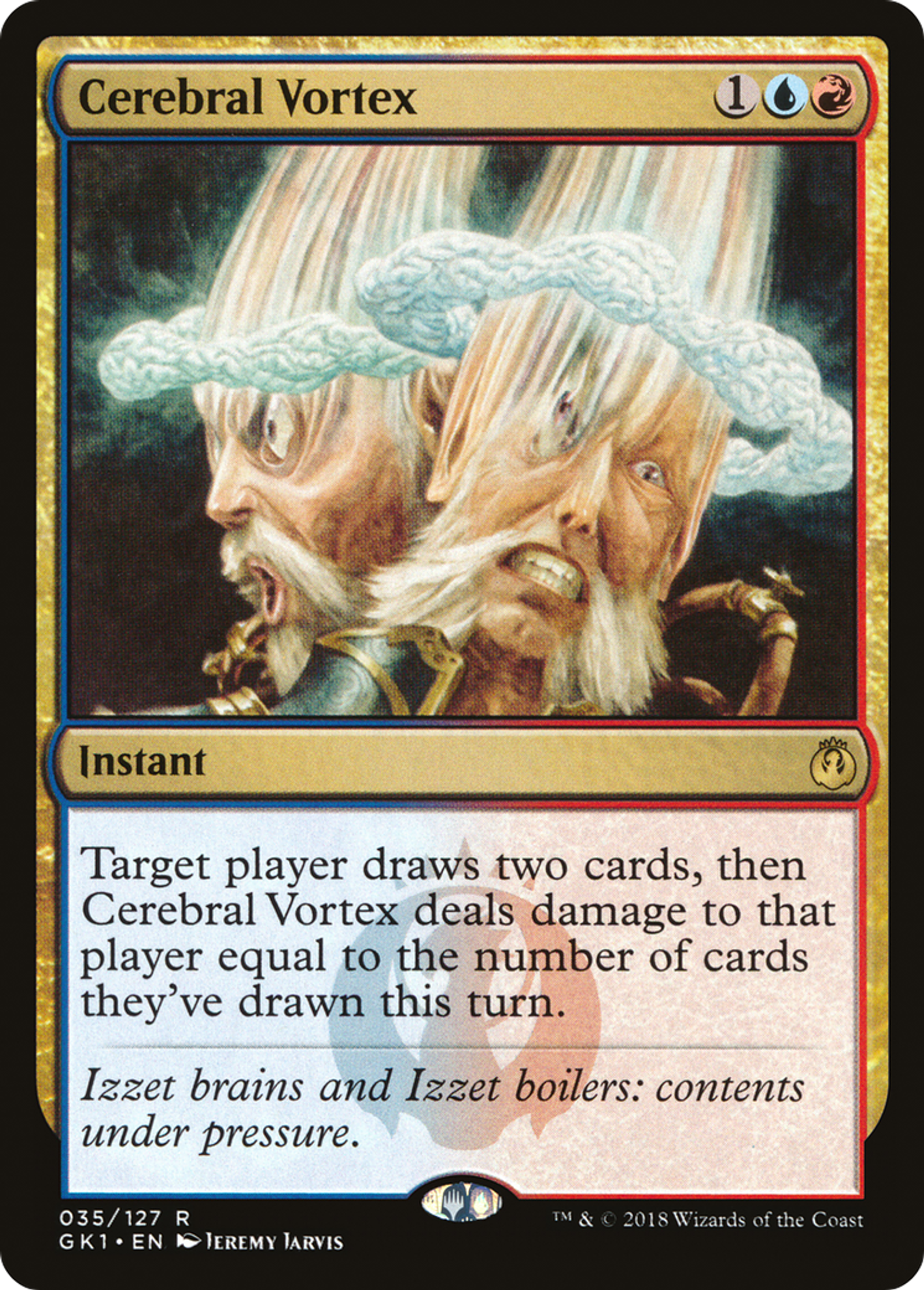 Cerebral Vortex — GRN Guild Kit — Magic: The Gathering