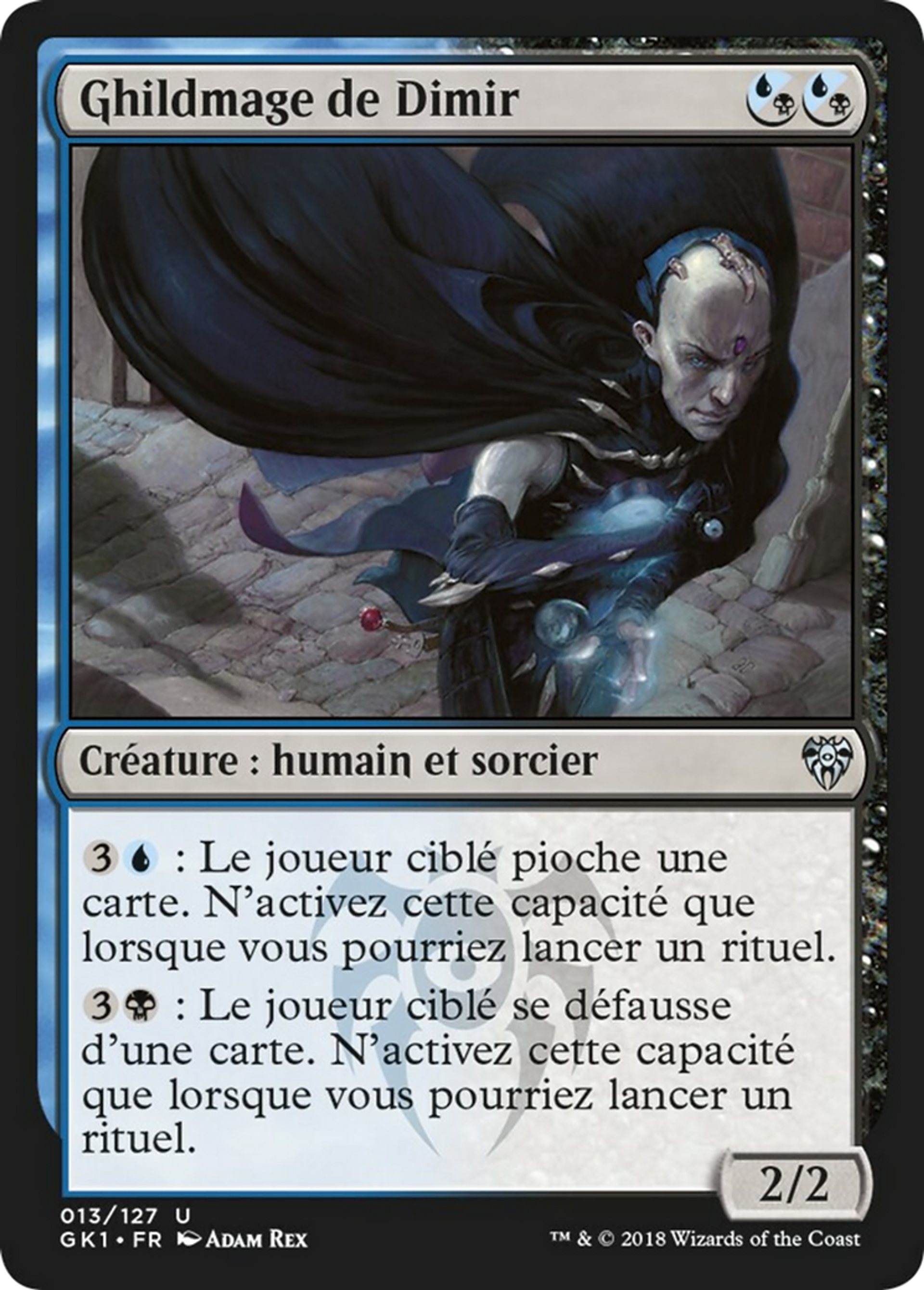 Ghildmage de Dimir — GRN Guild Kit — Magic: The Gathering