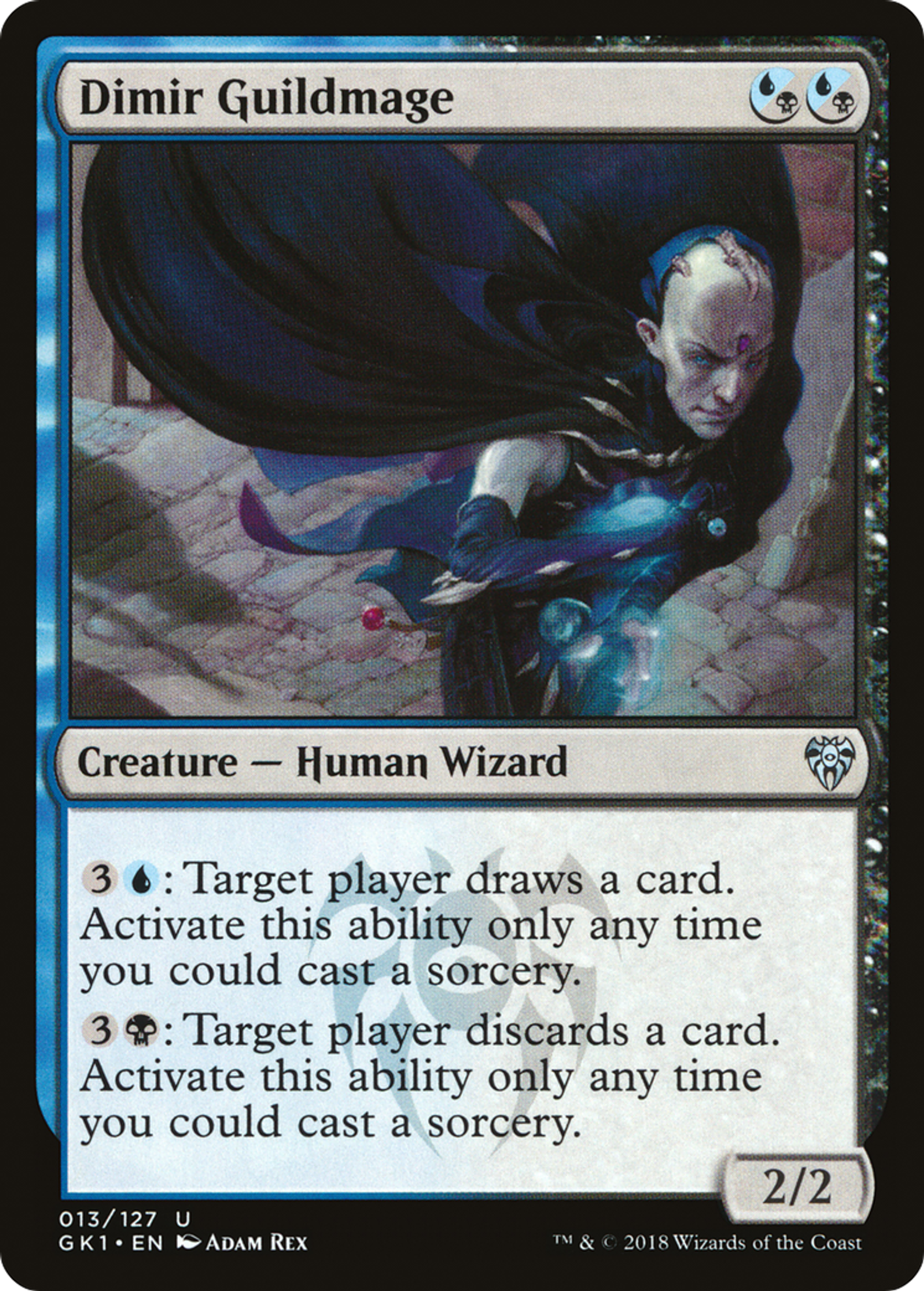 Dimir Guildmage — GRN Guild Kit — Magic: The Gathering