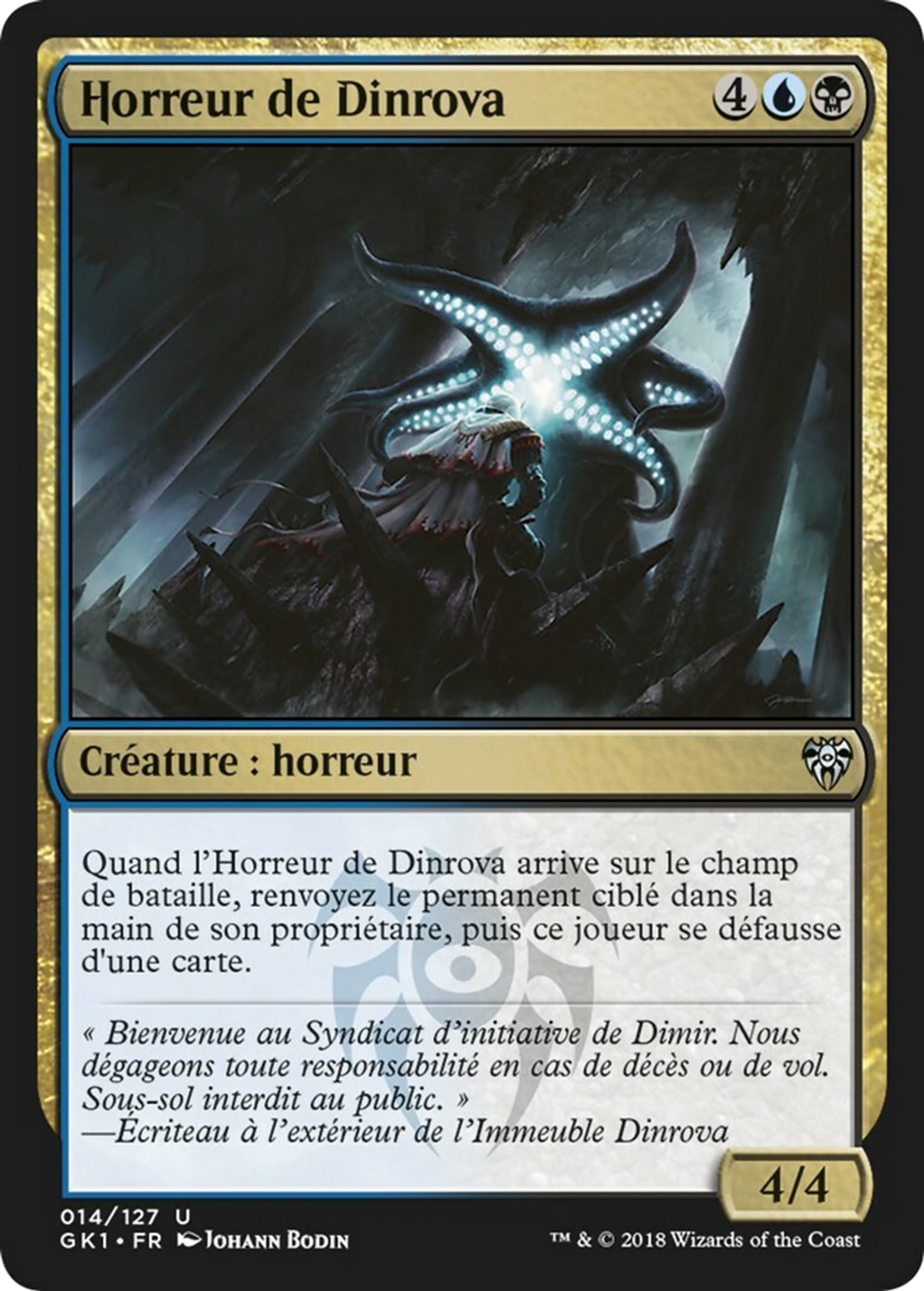 Horreur de Dinrova — GRN Guild Kit — Magic: The Gathering