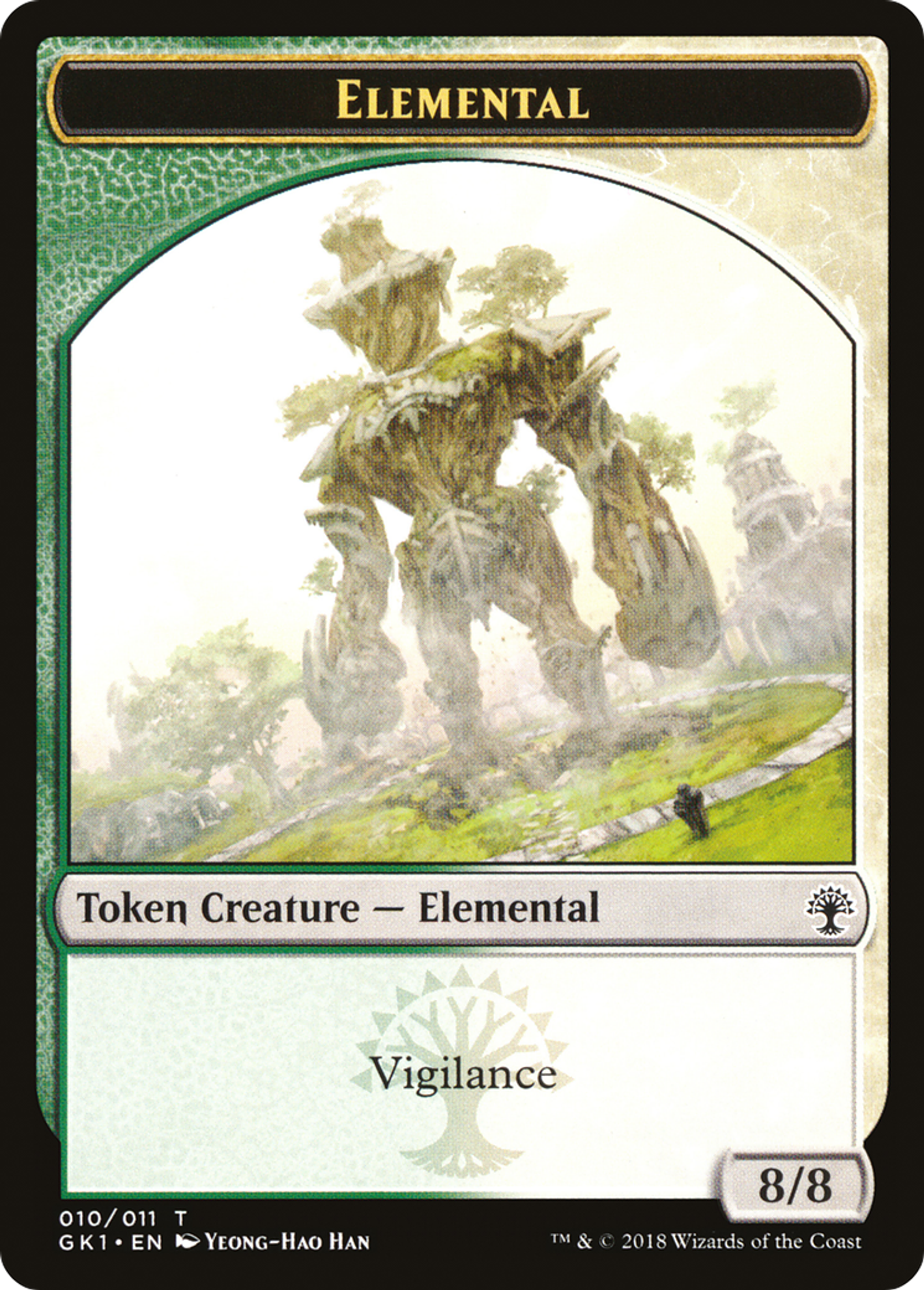 Elemental // Centaur — GRN Guild Kit — Magic: The Gathering