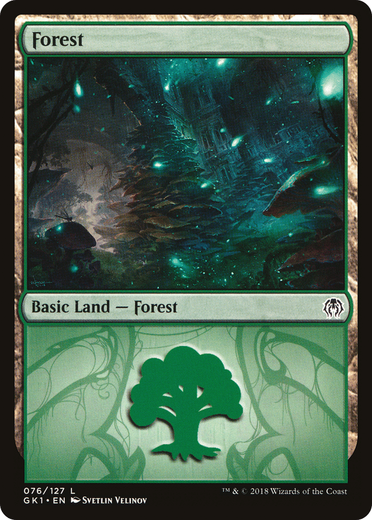 Forest — GRN Guild Kit — Magic: The Gathering