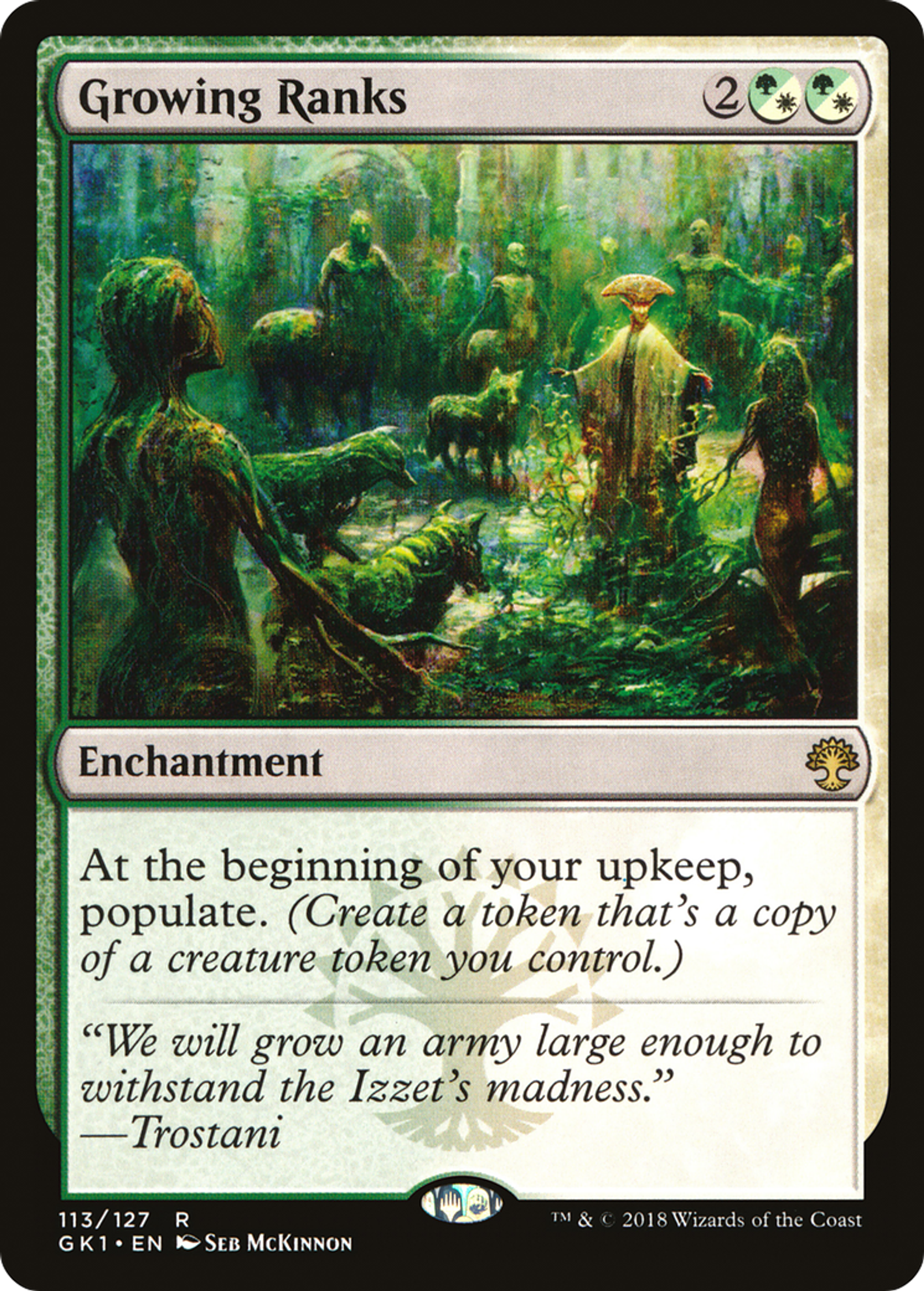 Growing Ranks — GRN Guild Kit — Magic: The Gathering