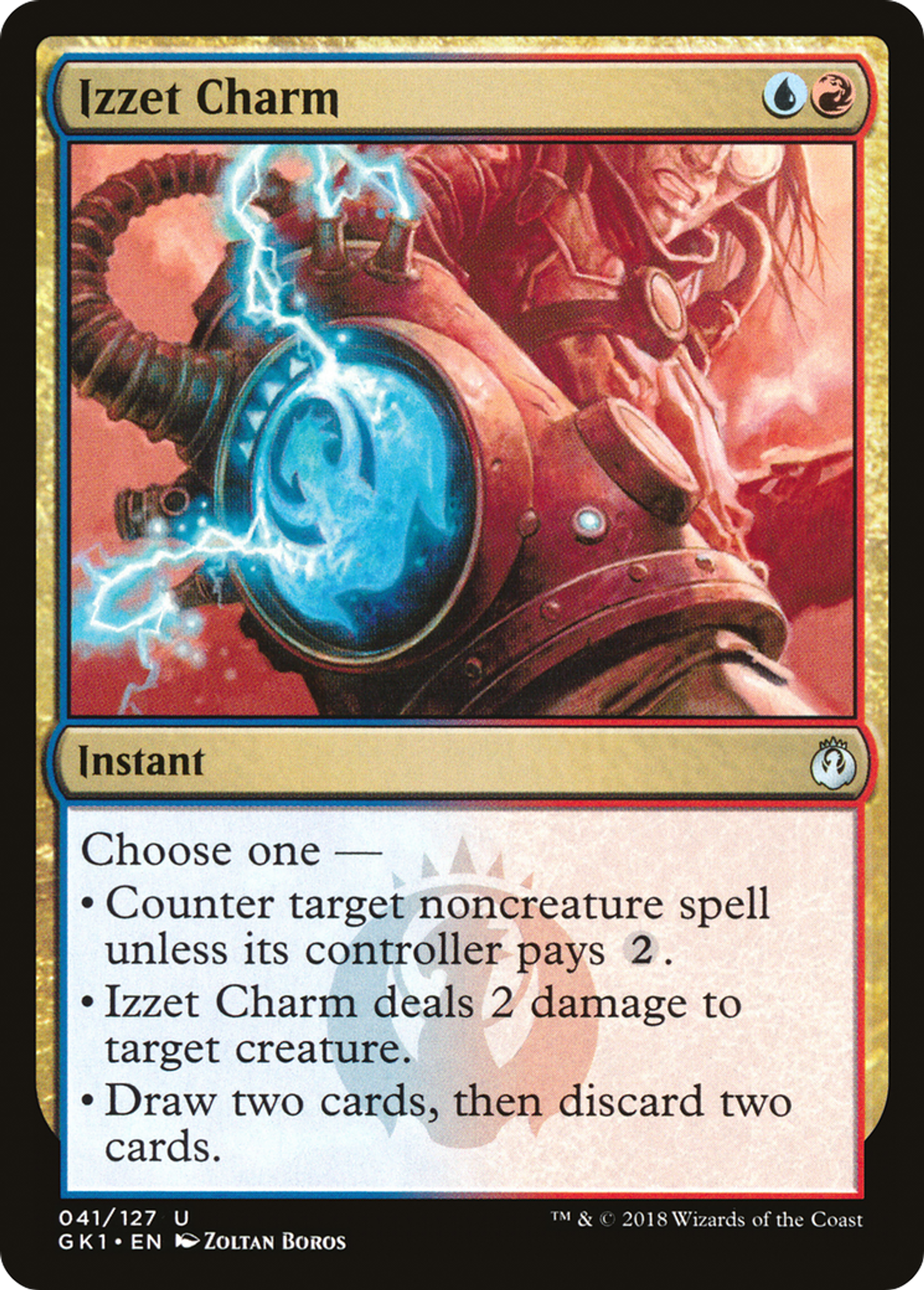 Izzet Charm — GRN Guild Kit — Magic: The Gathering