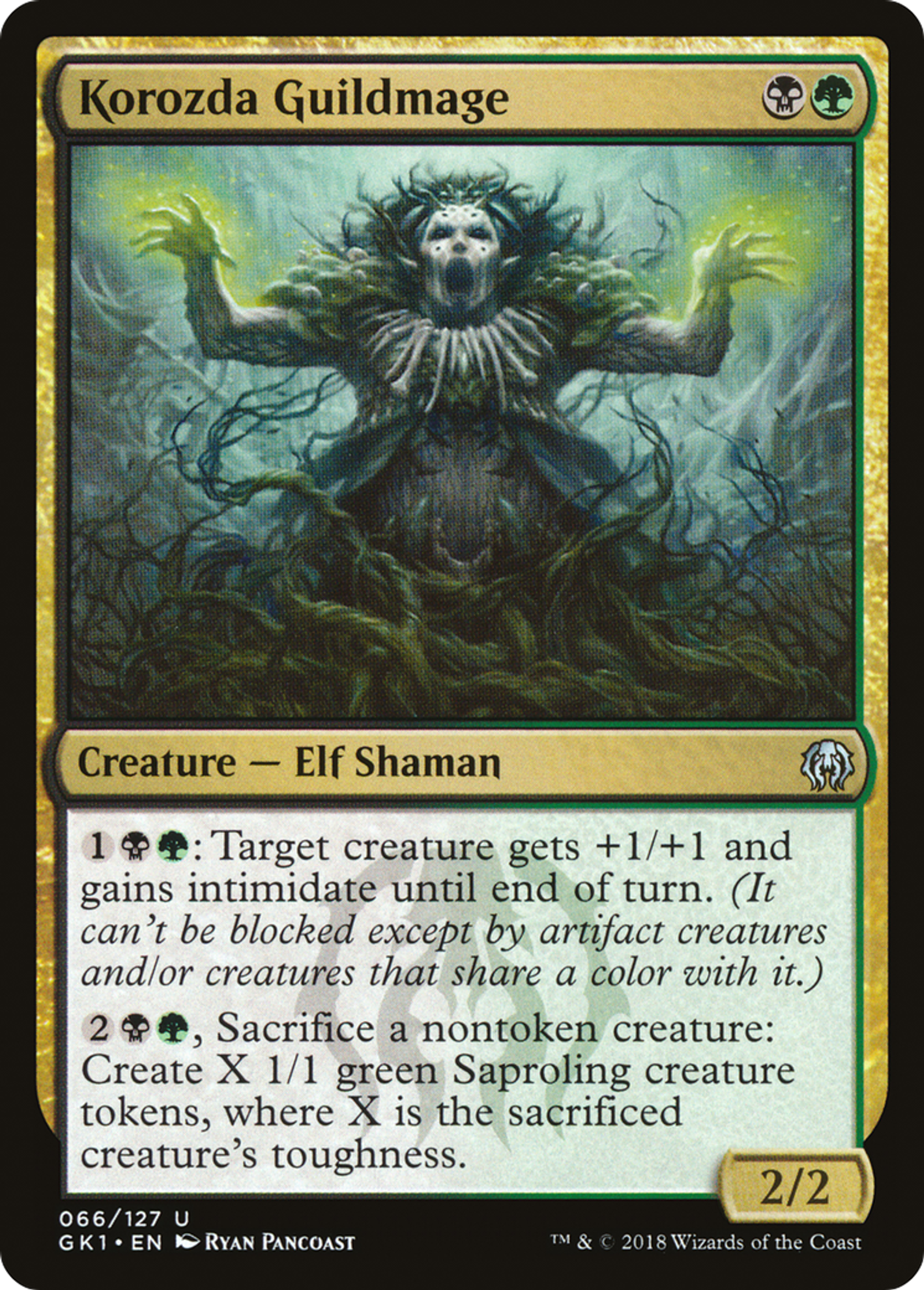 Korozda Guildmage — GRN Guild Kit — Magic: The Gathering