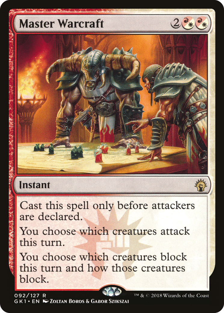 Master Warcraft — GRN Guild Kit — Magic: The Gathering